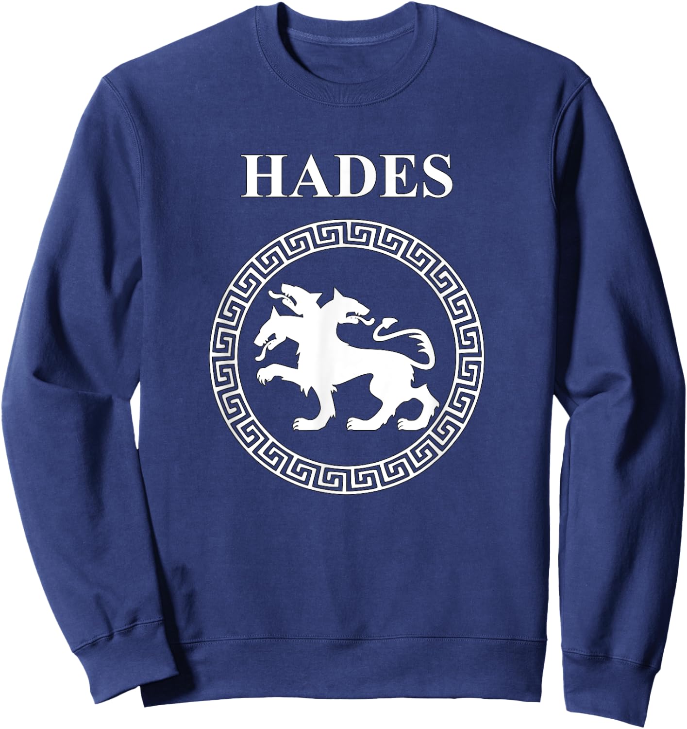 Hades Ancient Greek God Sweatshirt - Sweatshirt | Navy