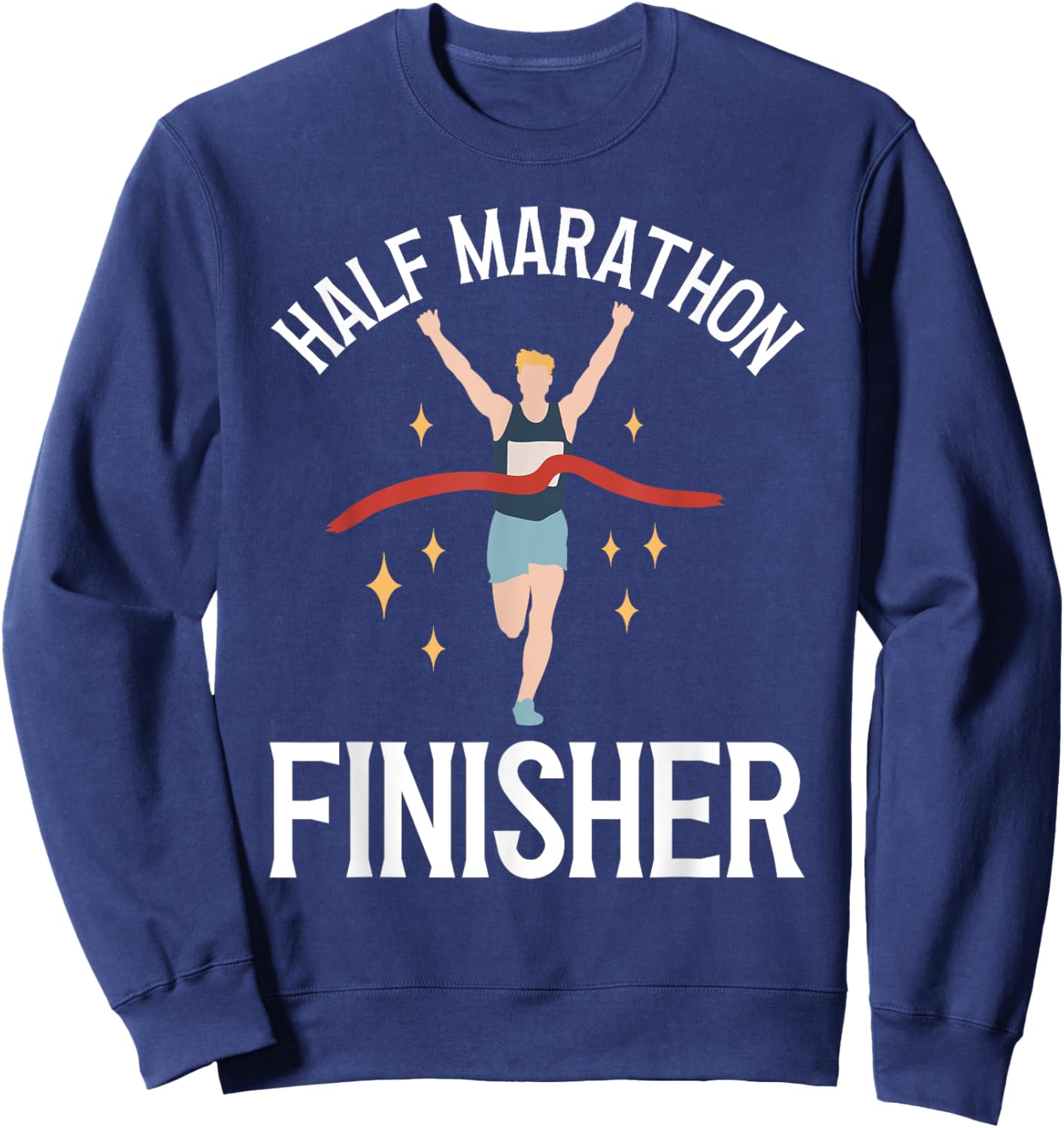 Half Marathon Running Half Marathon Finisher Sweatshirt - Sweatshirt | Navy