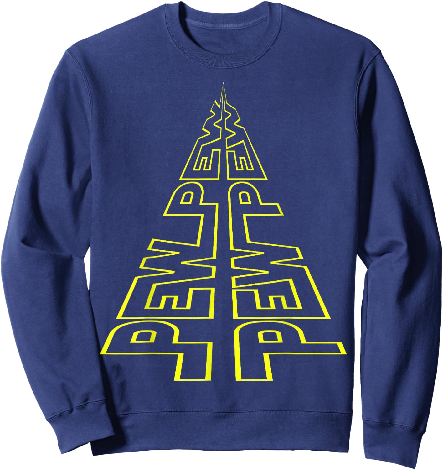 Pew Pew Sci-Fi Gamer Noise , Women, Boys And Girls Sweatshirt - Sweatshirt | Navy