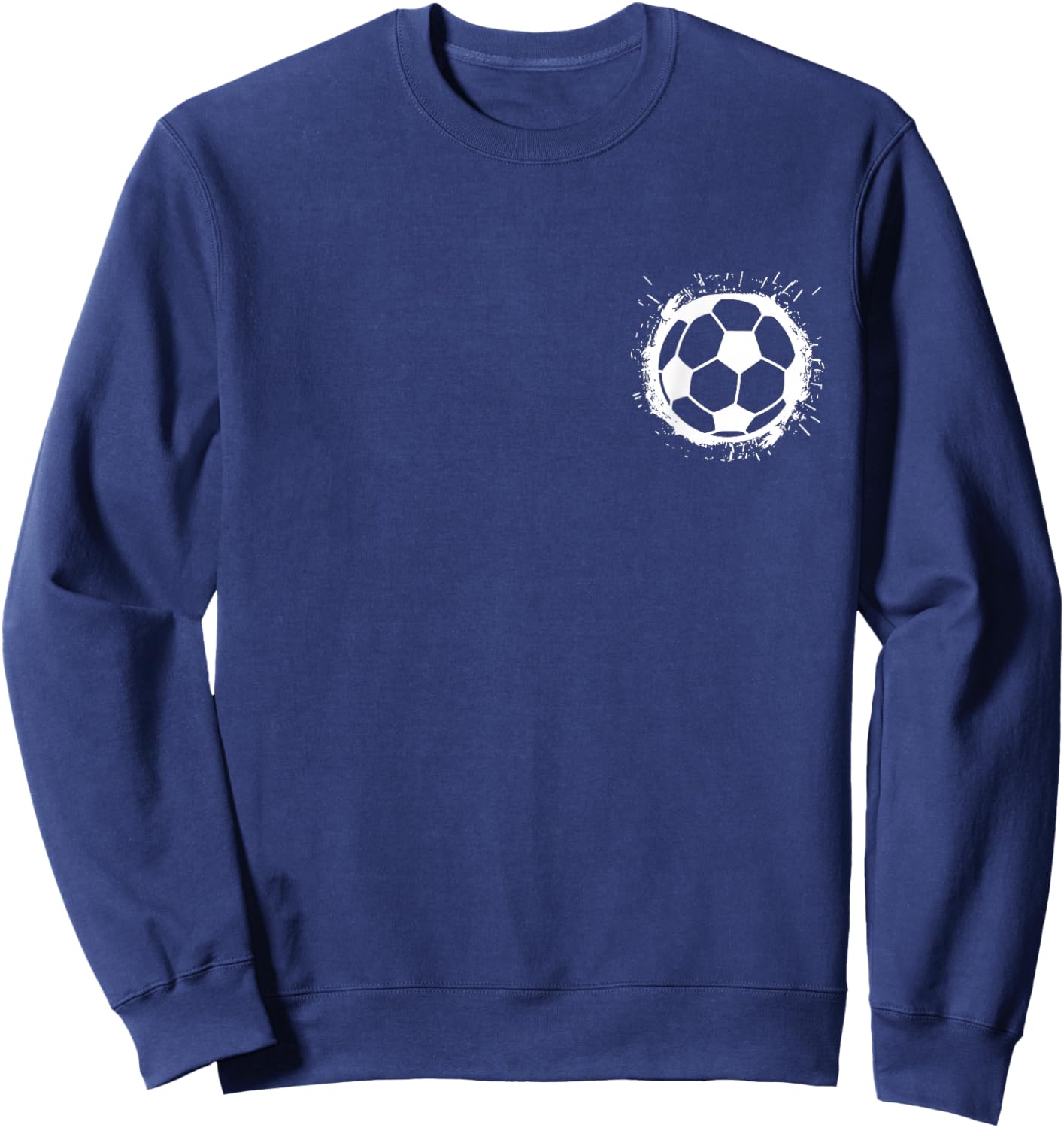 Soccer Player Ball Vintage Sports Boys Girls Sweatshirt - Sweatshirt | Navy