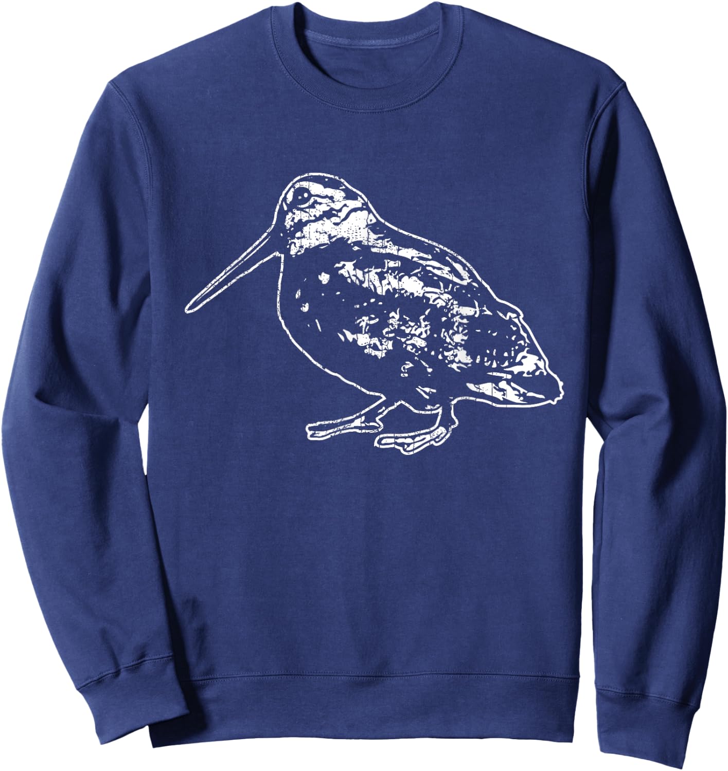 Retro Woodcock Hunter Timberdoodle Bogsucker Hokumpoke Gifts Sweatshirt - Sweatshirt | Navy