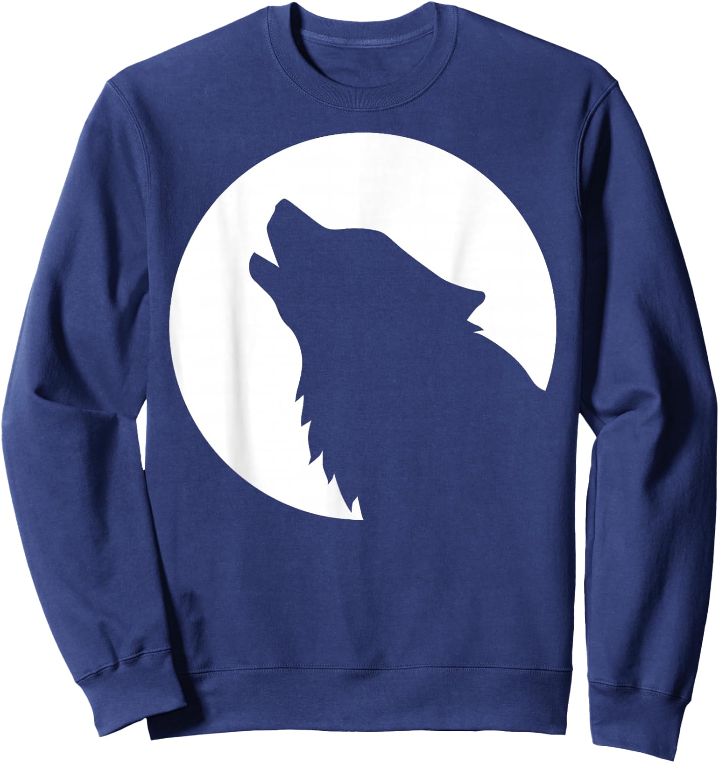 Wolf Moon Sweatshirt - Sweatshirt | Navy
