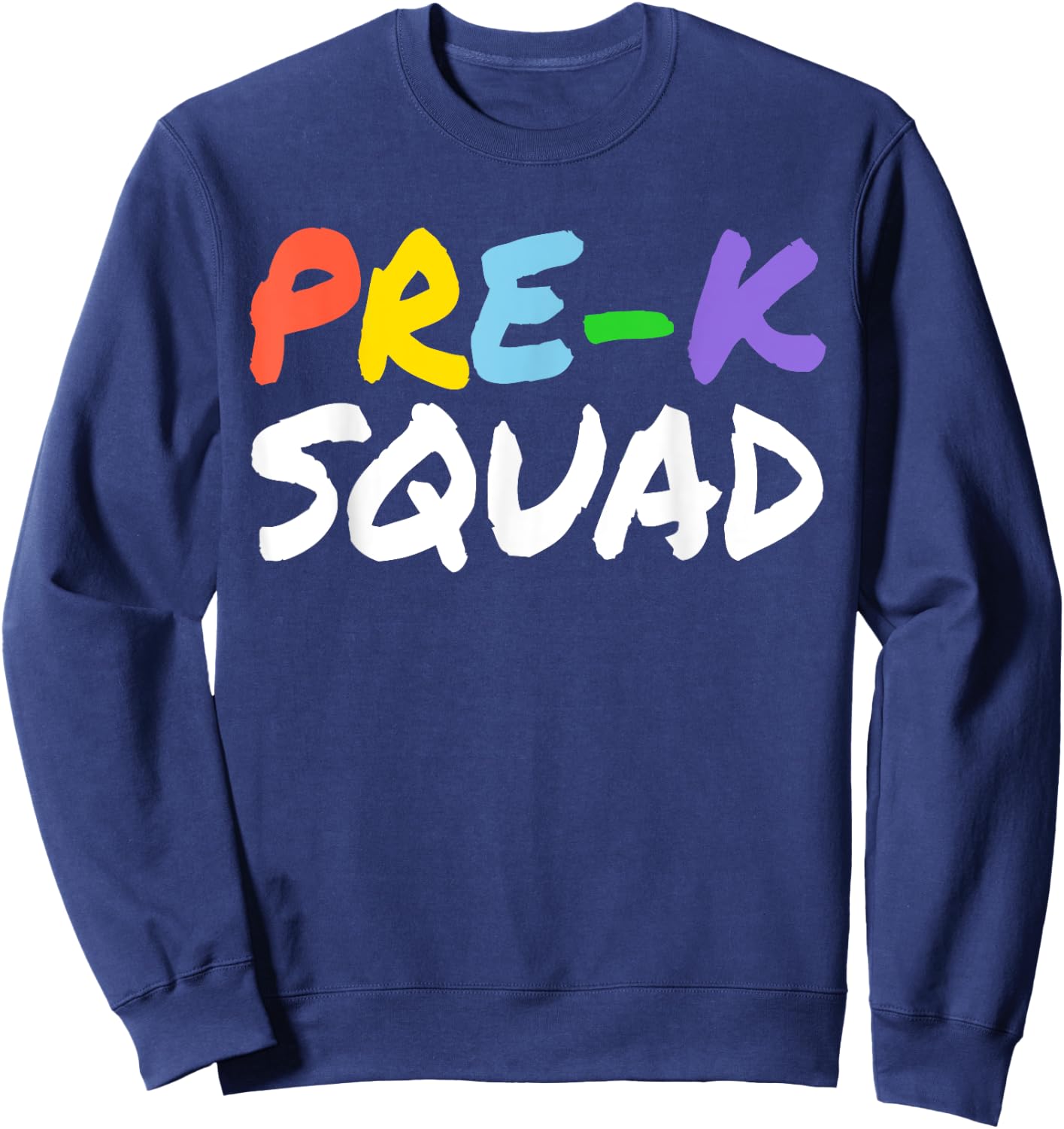 Cute Pre-K Design Women Kindergarten Pre-K Teacher Sweatshirt - Sweatshirt | Navy