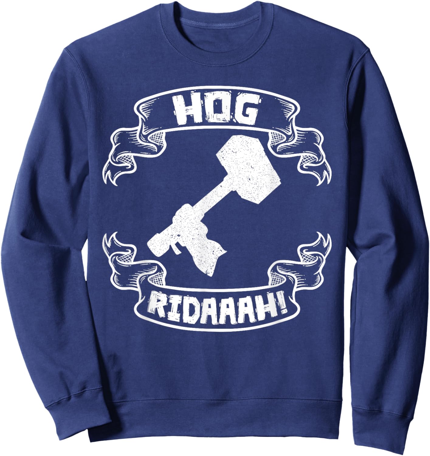 Funny Gaming Royale Hog Ridaaah Clash Lovers Of Clans Rider Sweatshirt - Sweatshirt | Navy