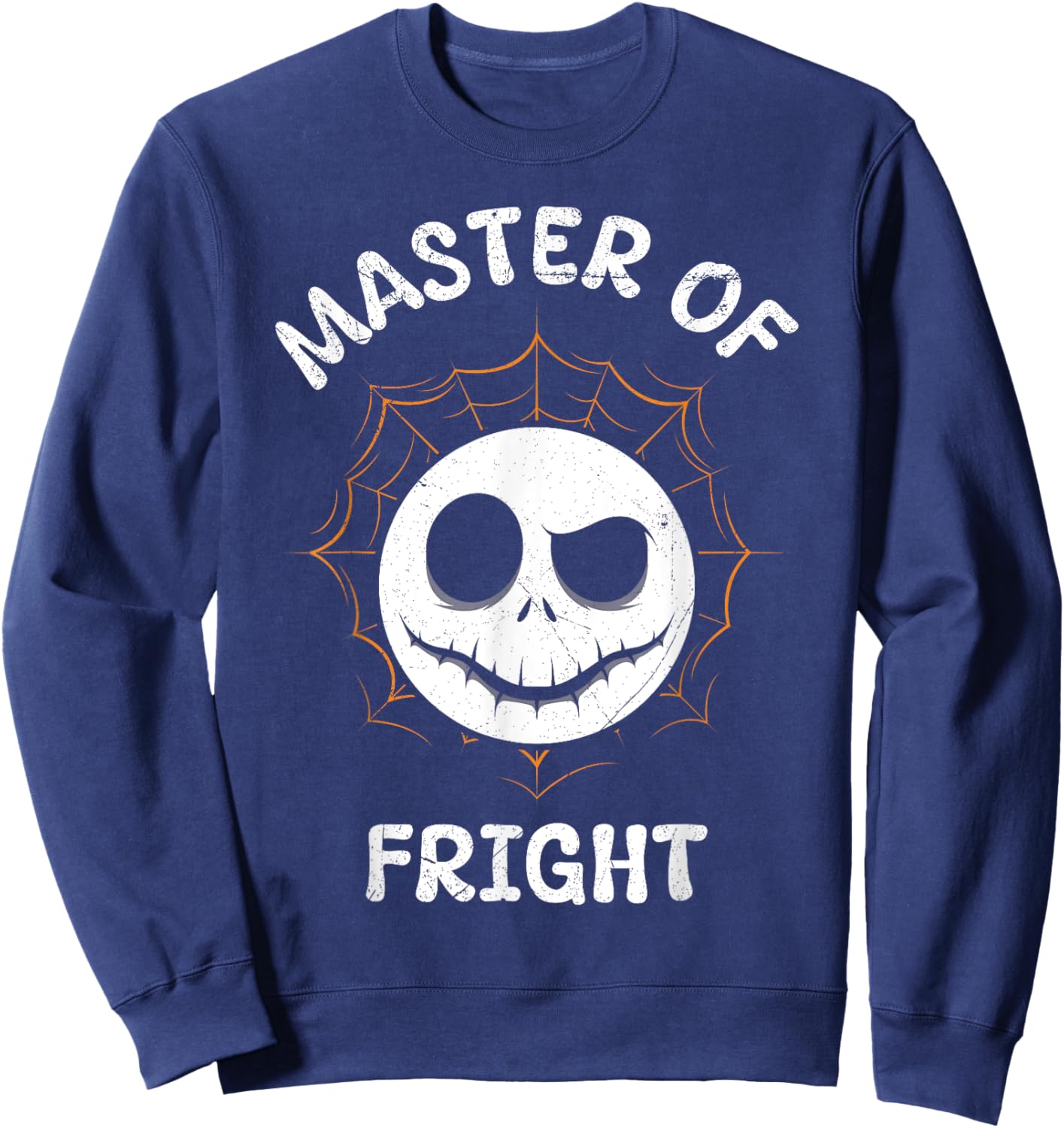Halloween Costume for Kids MASTER OF FRIGHT Funny Creepy Sweatshirt - Sweatshirt | Navy