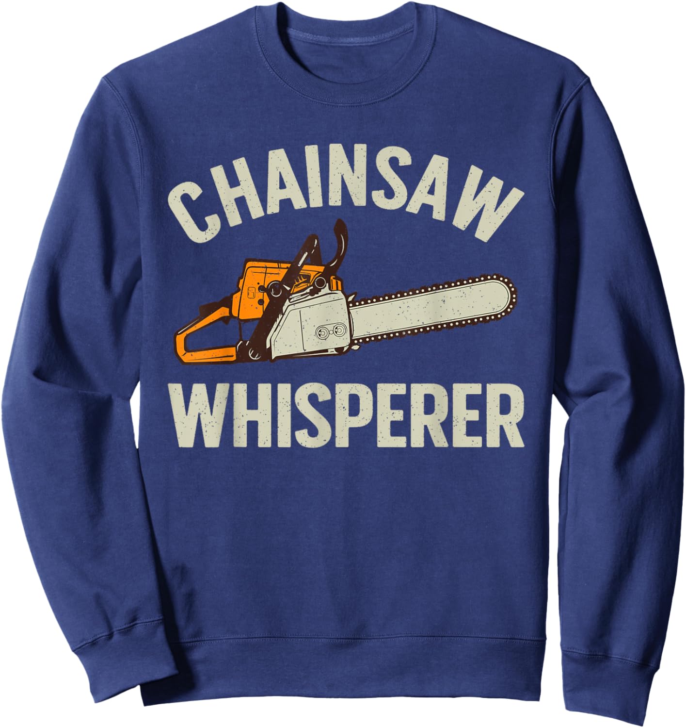 Funny Lumberjack Women Logger Lumberjack Chainsaw Sweatshirt - Sweatshirt | Navy
