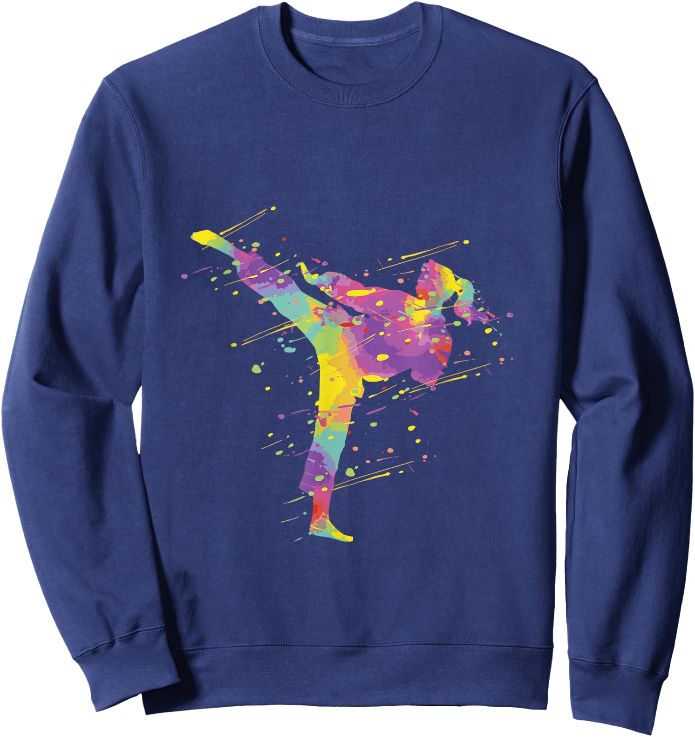 Karate Girl Sweatshirt - Sweatshirt | Navy