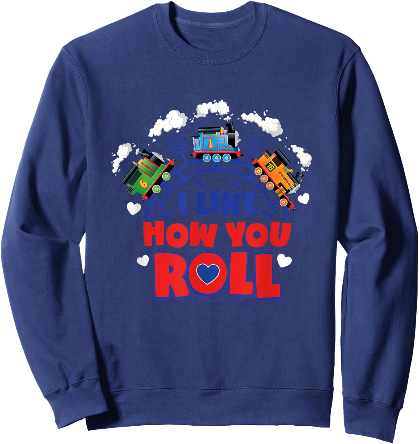 Thomas & Friends - I like how you roll Sweatshirt - Sweatshirt | Navy