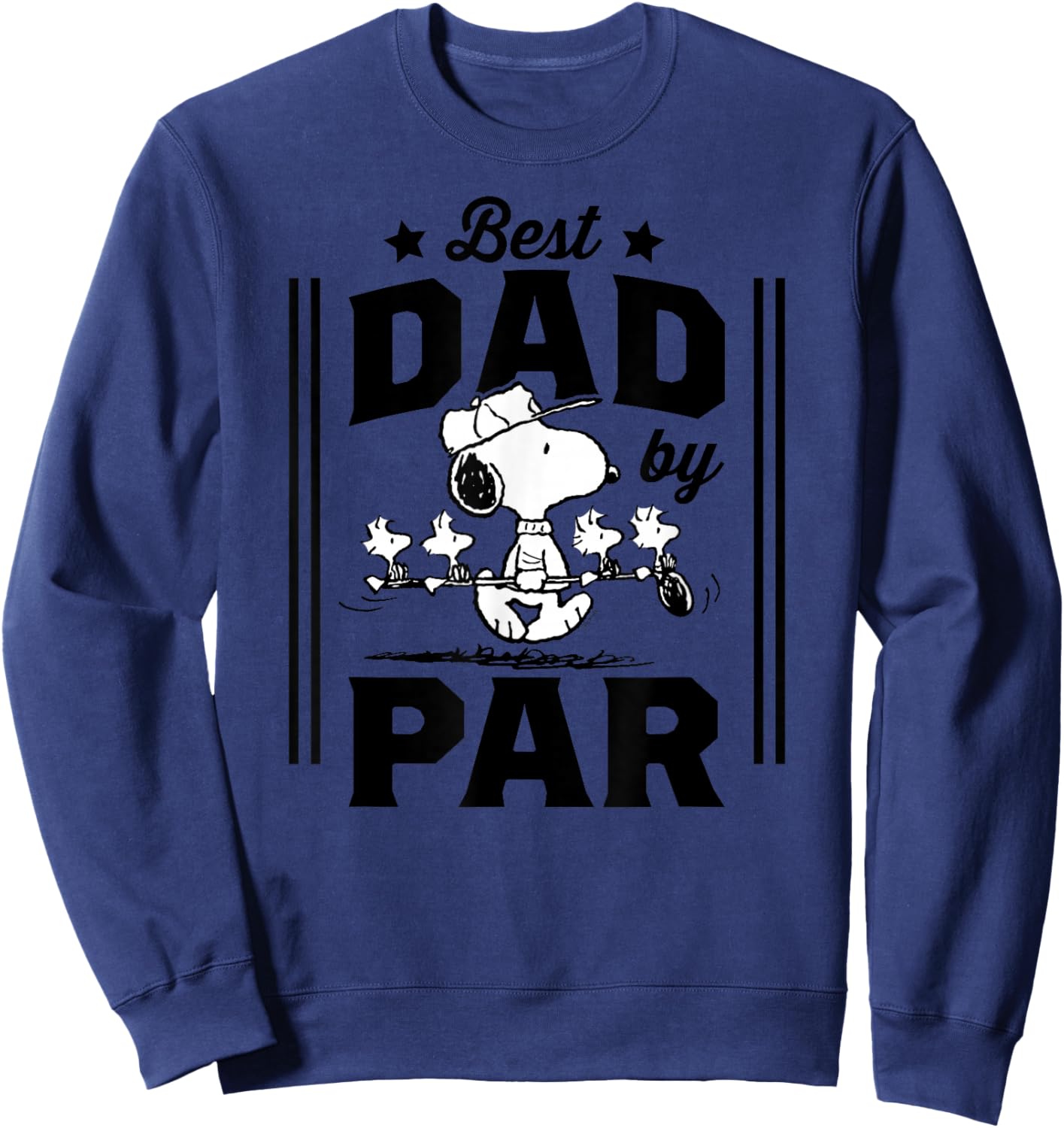 Best Dad By Par Sweatshirt - Sweatshirt | Navy