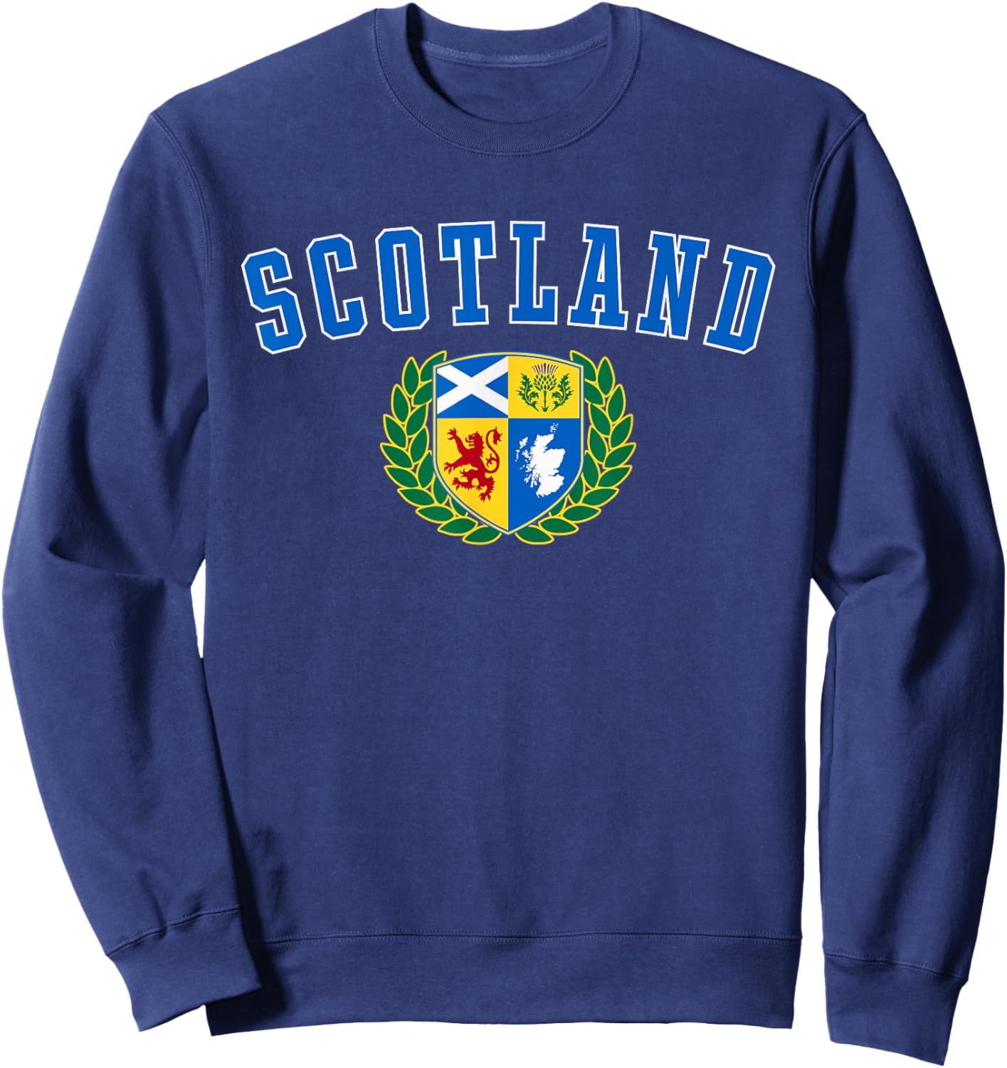 Scotland Crest Sweatshirt - Sweatshirt | Navy