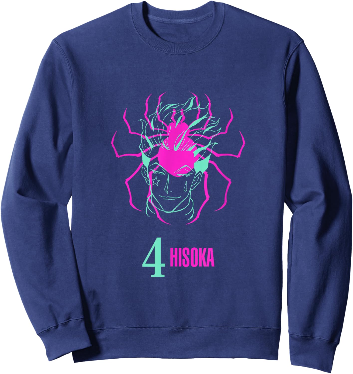 Hunter X Hunter Phantom Troupe 4 Hisoka Sweatshirt - Sweatshirt | Navy