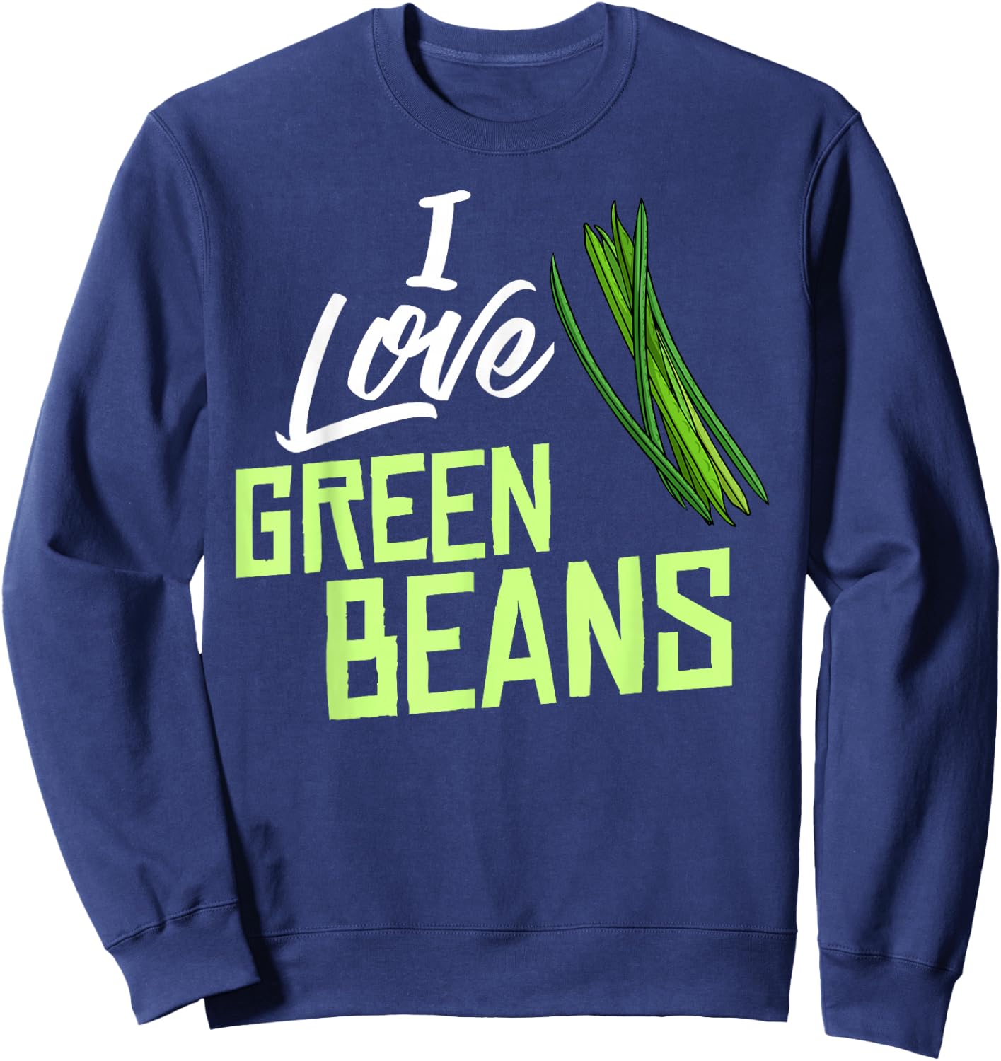 Green Bean String Casserole Sweatshirt - Sweatshirt | Navy