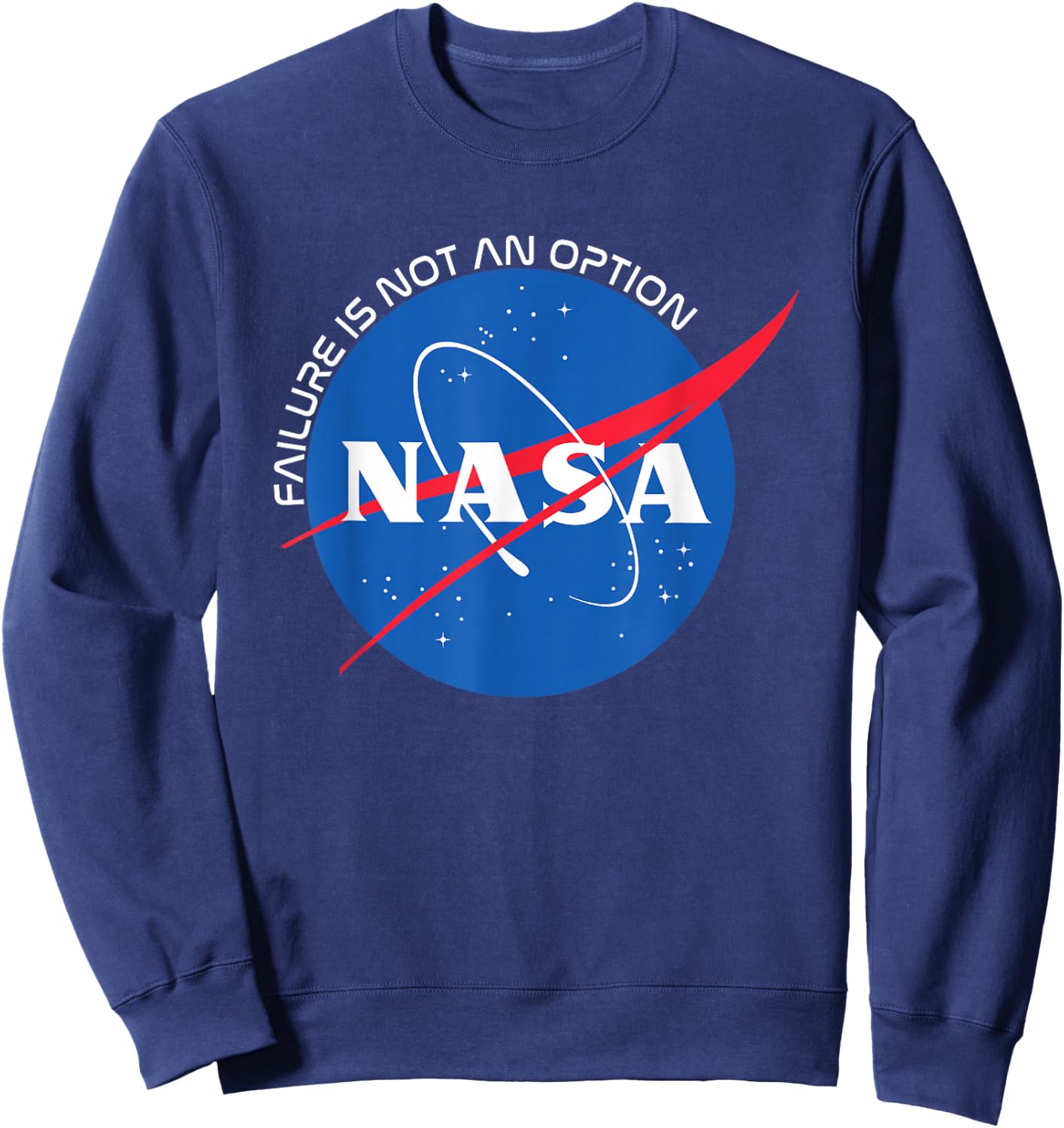 Failure Is Not An Option - NASA Sweatshirt - Sweatshirt | Navy