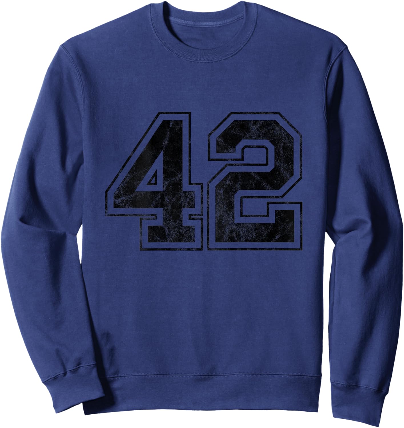 Number 42 on the back Sweatshirt - Sweatshirt | Navy