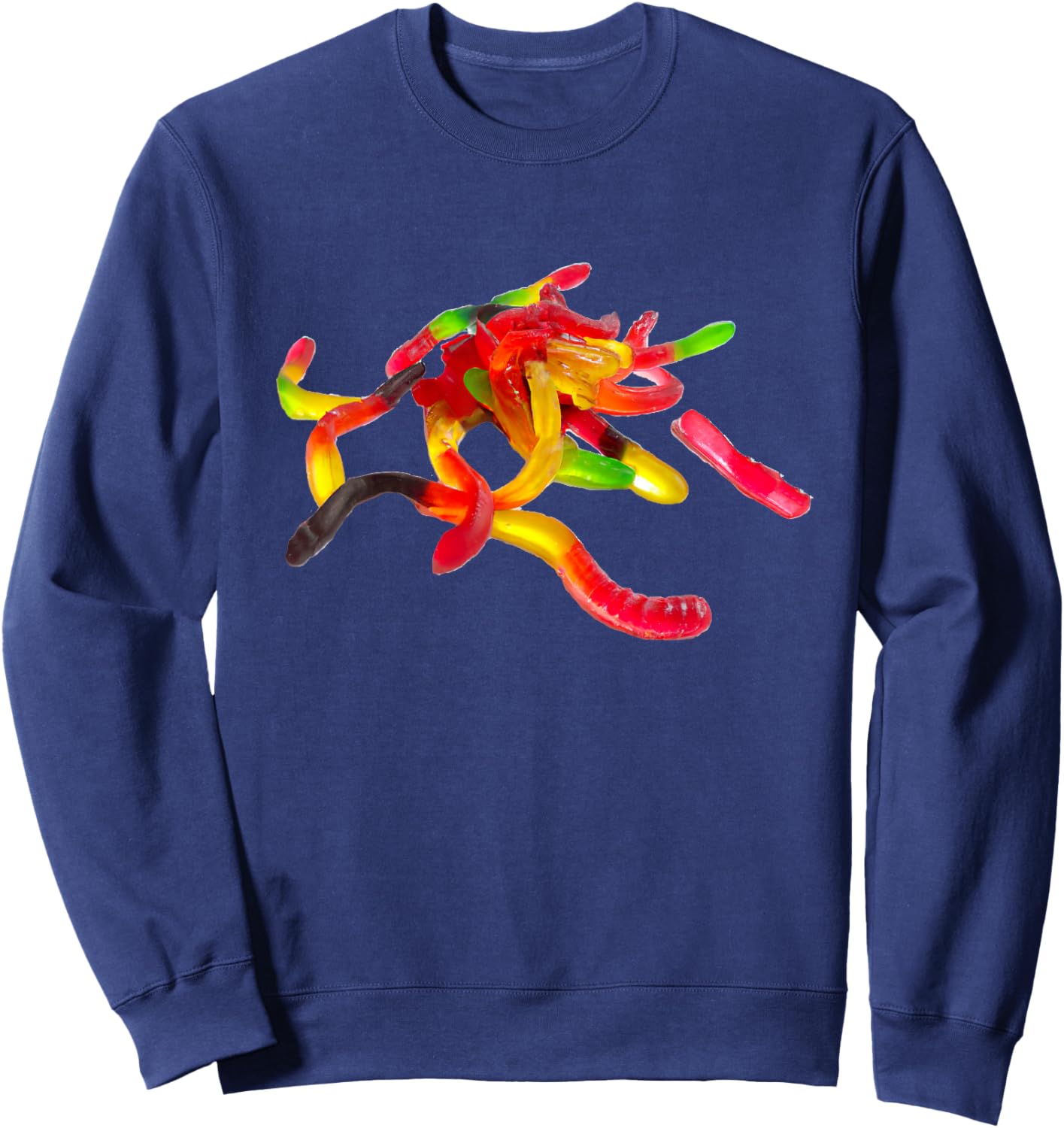 Gummy Worms Sweatshirt - Sweatshirt | Navy