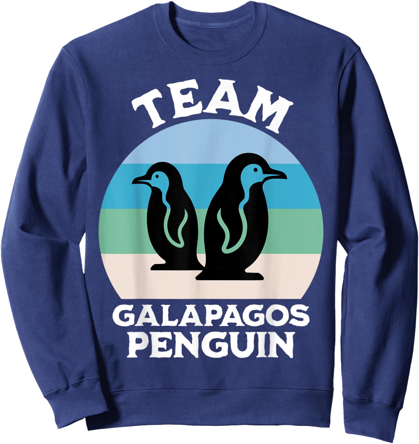 Galapagos Penguin Team Galapagos Penguin Sweatshirt - Sweatshirt | Navy