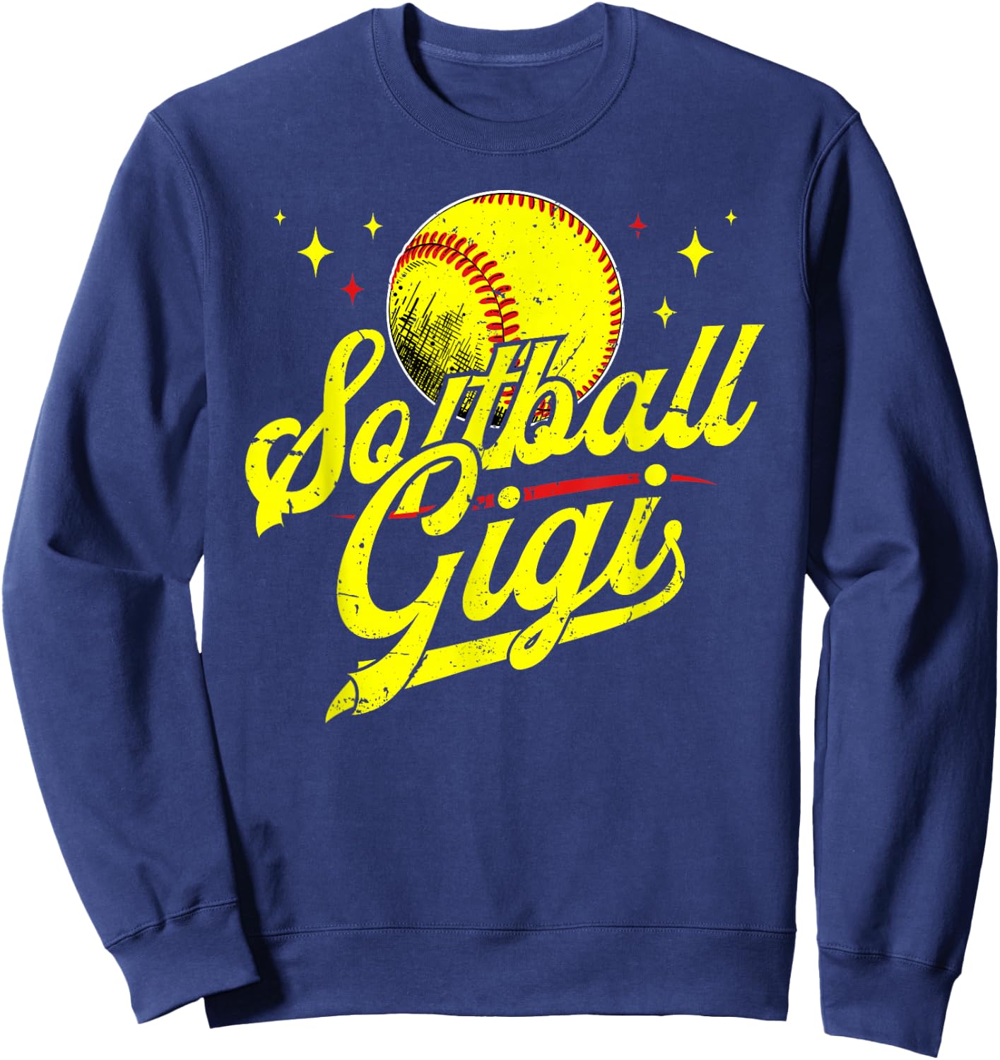 Softball Gigi Of A Softball Player Gigi Sweatshirt - Sweatshirt | Navy