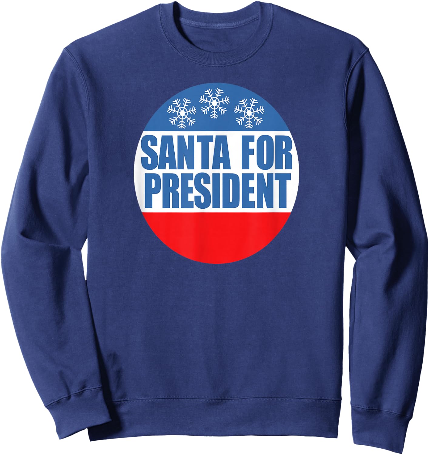 Solar Opposites Terry Santa For President Sweatshirt - Sweatshirt | Navy