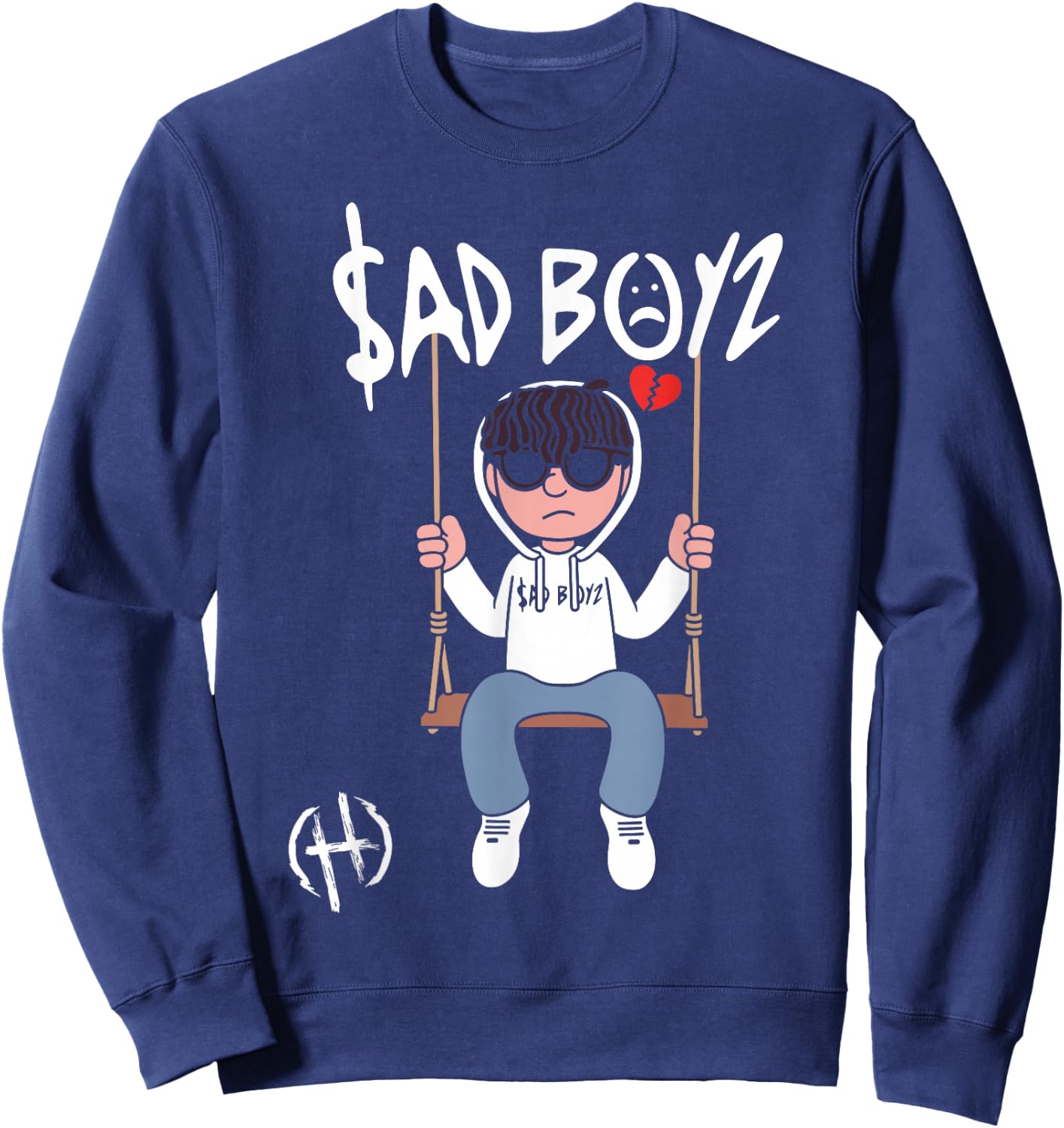 Junior H Tumbado Regional Mexican $ad Boyz Belico Corridos Sweatshirt - Sweatshirt | Navy