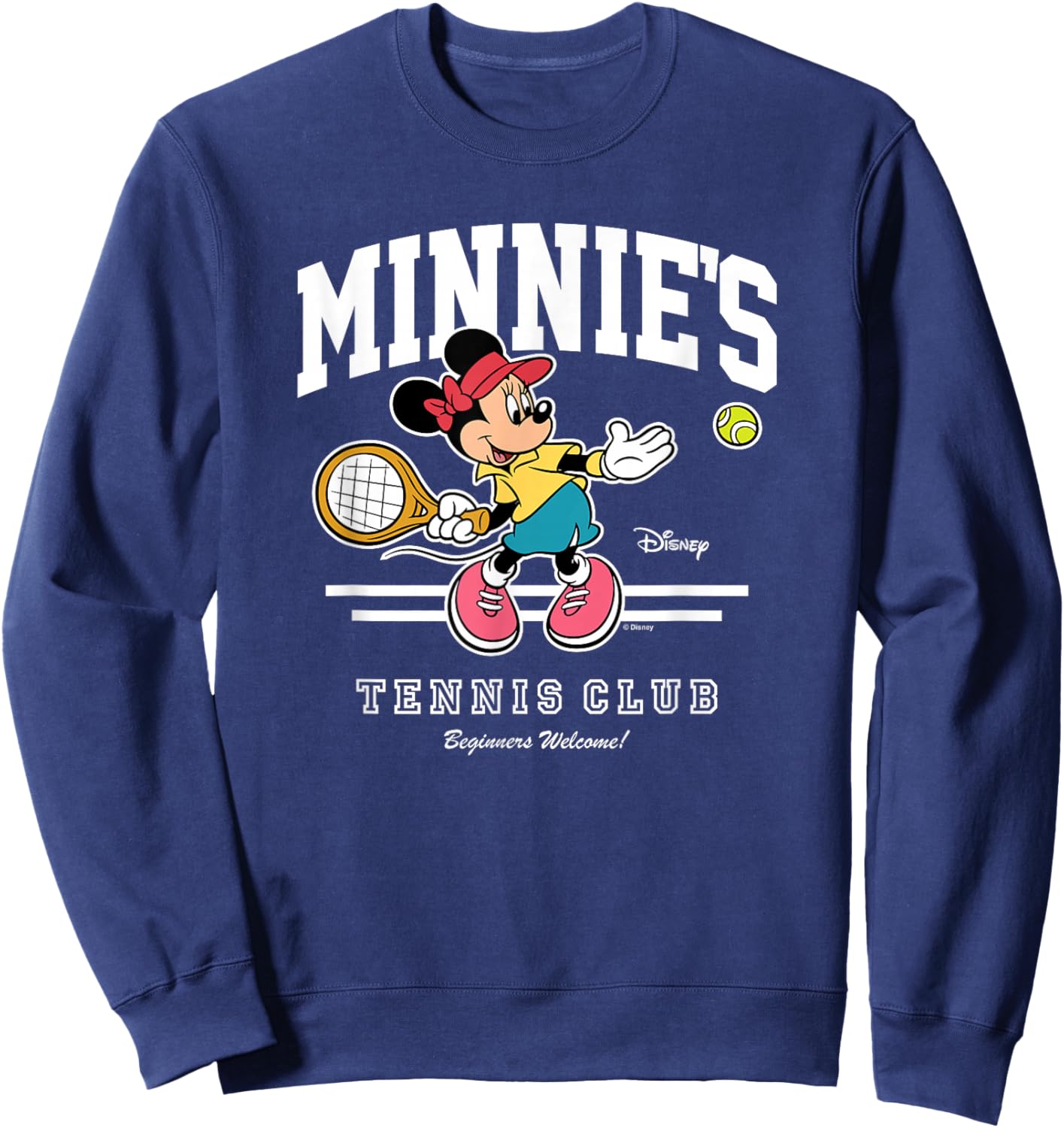 Disney - Minnie's Tennis Club Sweatshirt - Sweatshirt | Navy