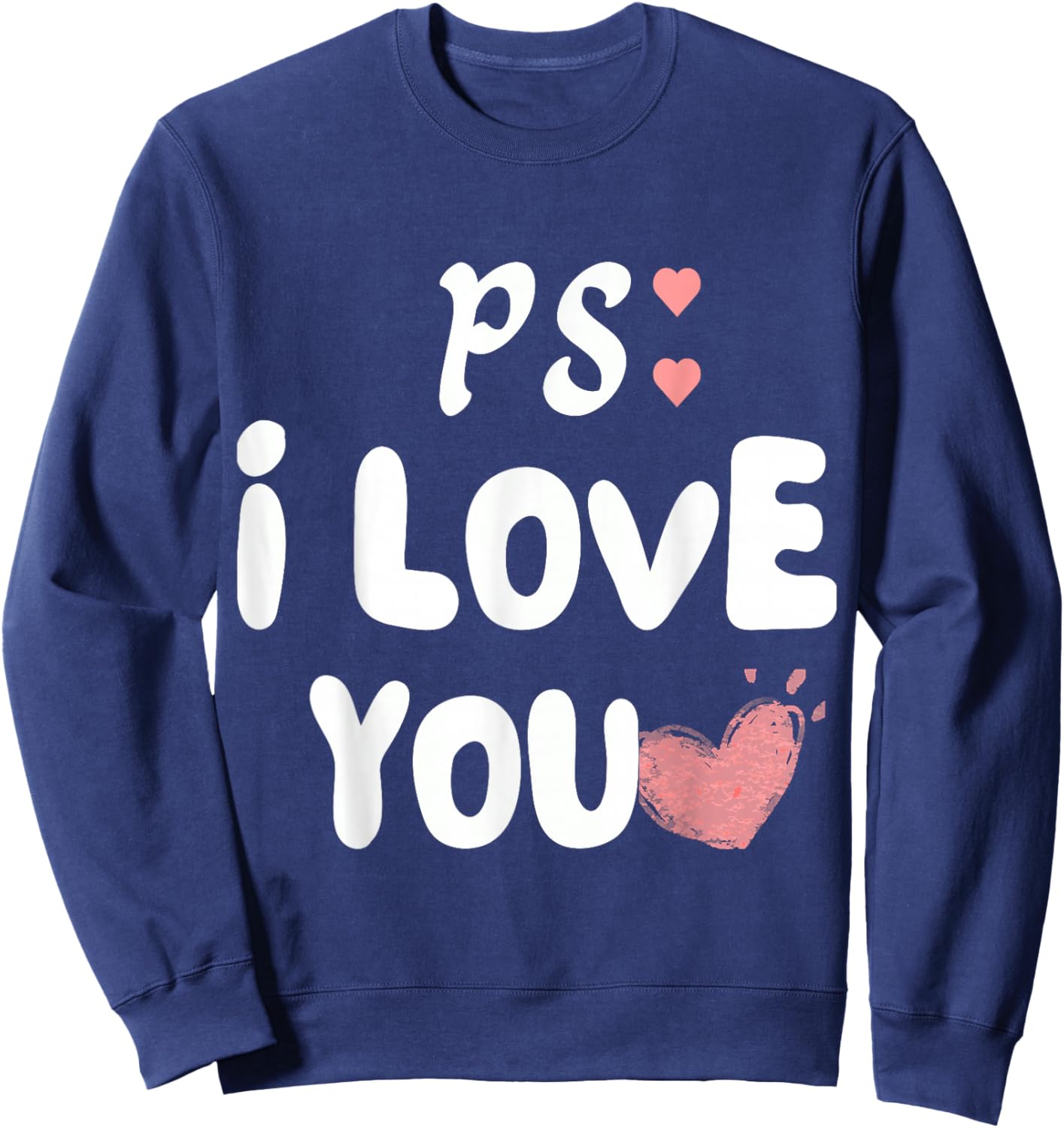 Ps I Love You Purple Day Sweatshirt - Sweatshirt | Navy
