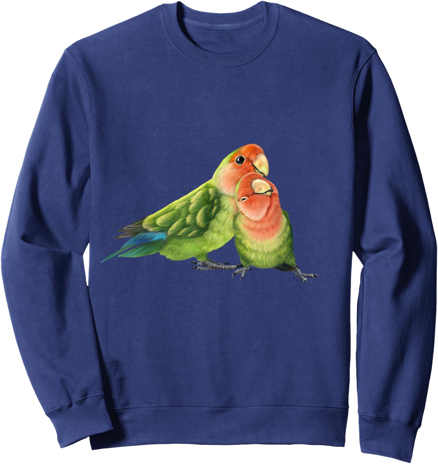 Love bird couple Sweatshirt - Sweatshirt | Navy
