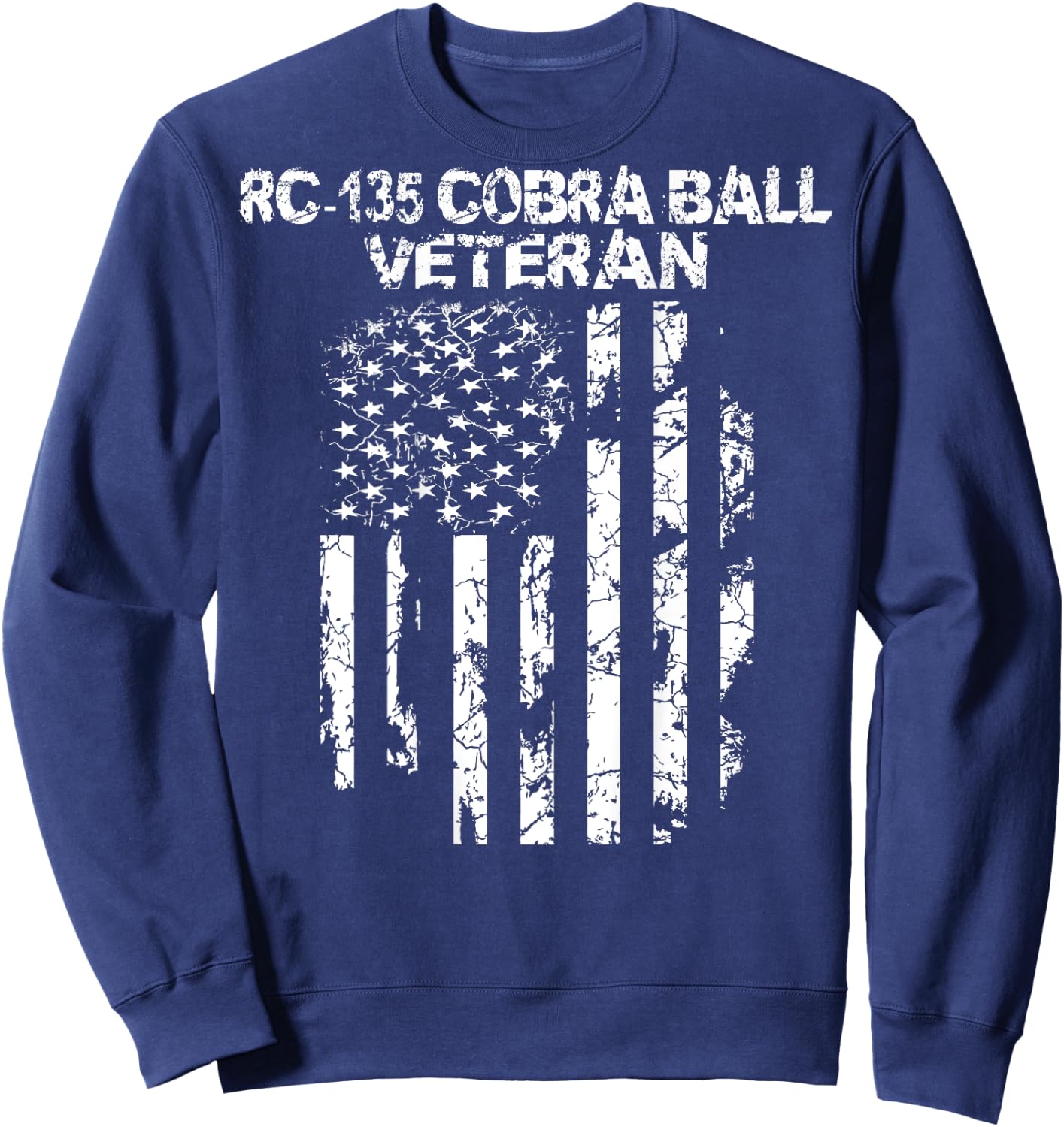 RC-135 Cobra Ball Military Sweatshirt - Sweatshirt | Navy