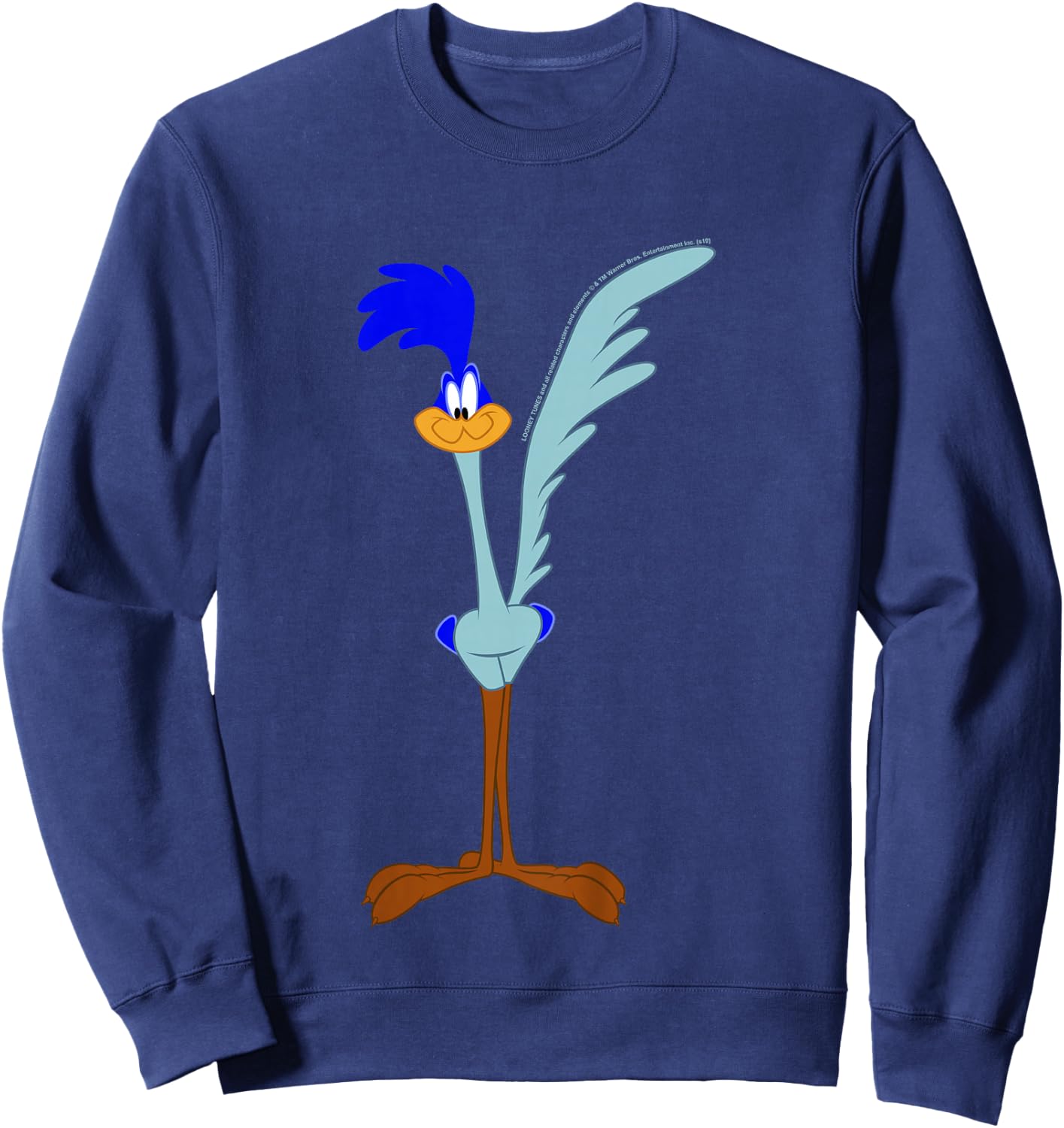 Kids Looney Tunes Road Runner Simple Portrait Sweatshirt - Sweatshirt | Navy