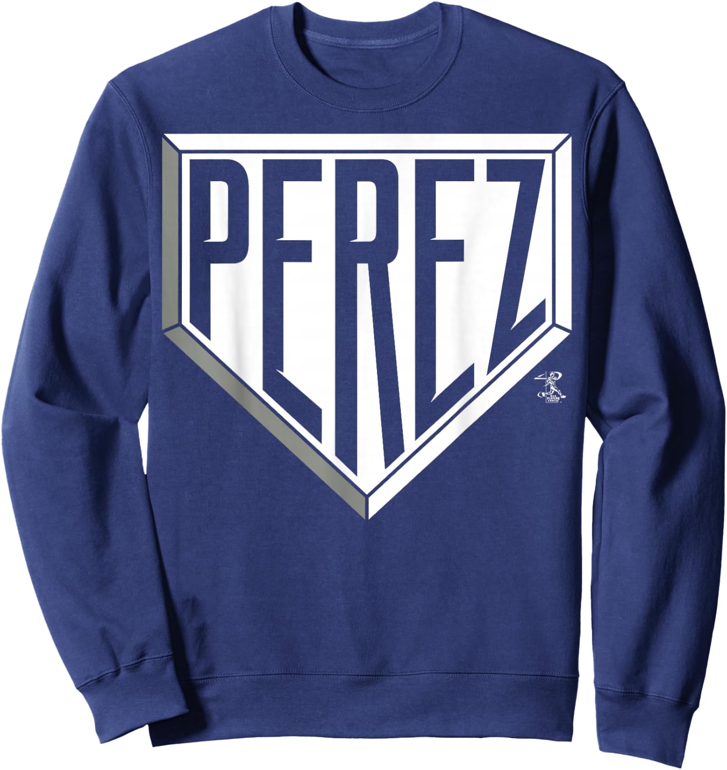 Salvador Perez Home Plate - Apparel Sweatshirt - Sweatshirt | Navy