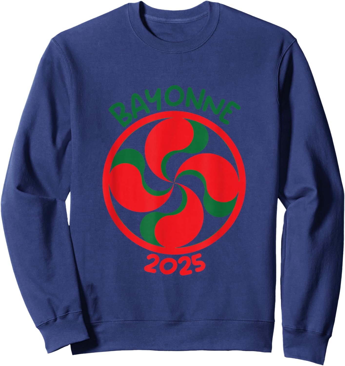 Annual Holidays 2025 in Bayonne , Black, S Sweatshirt - Sweatshirt | Navy