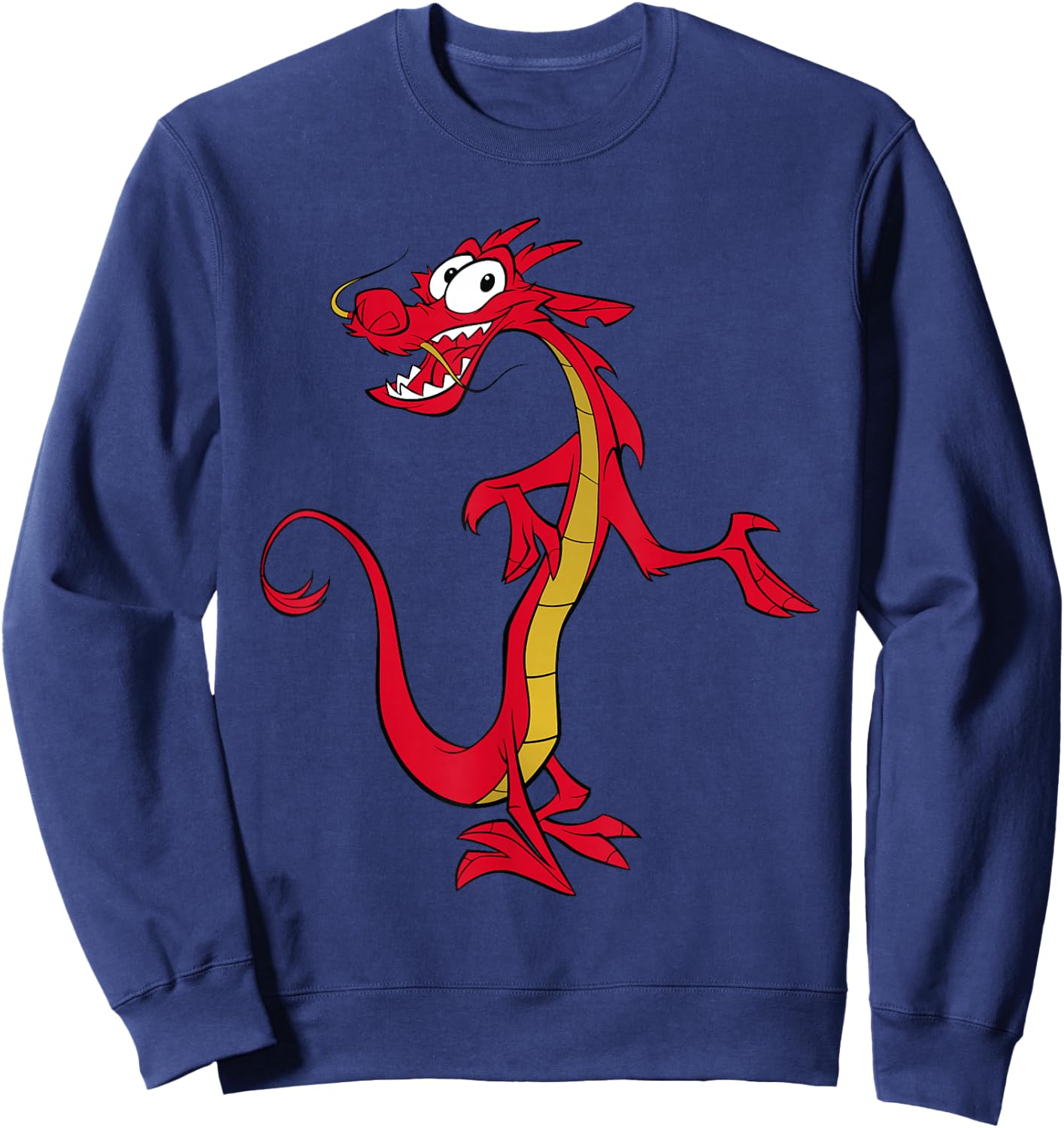 Disney Mulan Mushu Dragon Sweatshirt - Sweatshirt | Navy