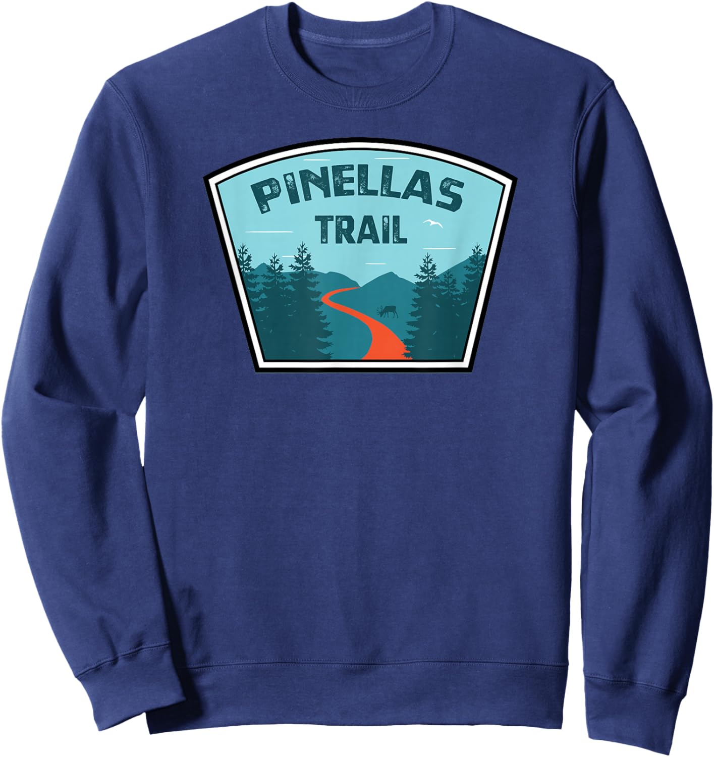 Pinellas Trail Florida Sweatshirt - Sweatshirt | Navy