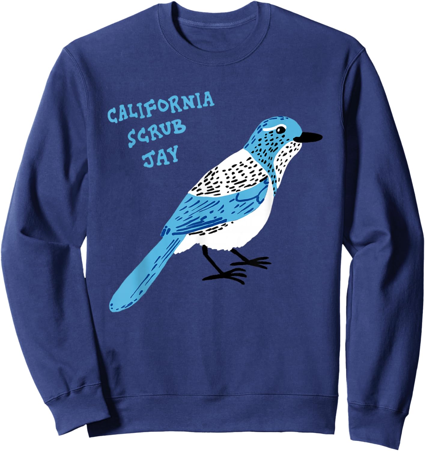 California Scrub Jay Sweatshirt - Sweatshirt | Navy