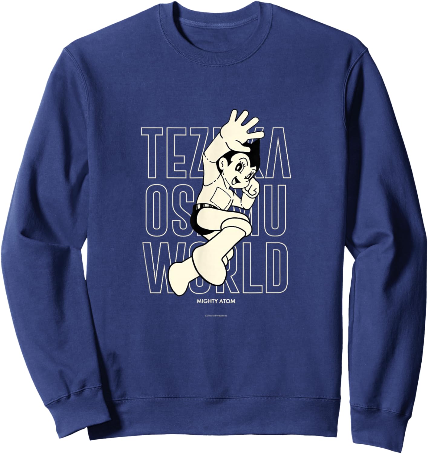 Astro Boy HEROES3(Atom) (C) TEZUKA Productions Sweatshirt - Sweatshirt | Navy