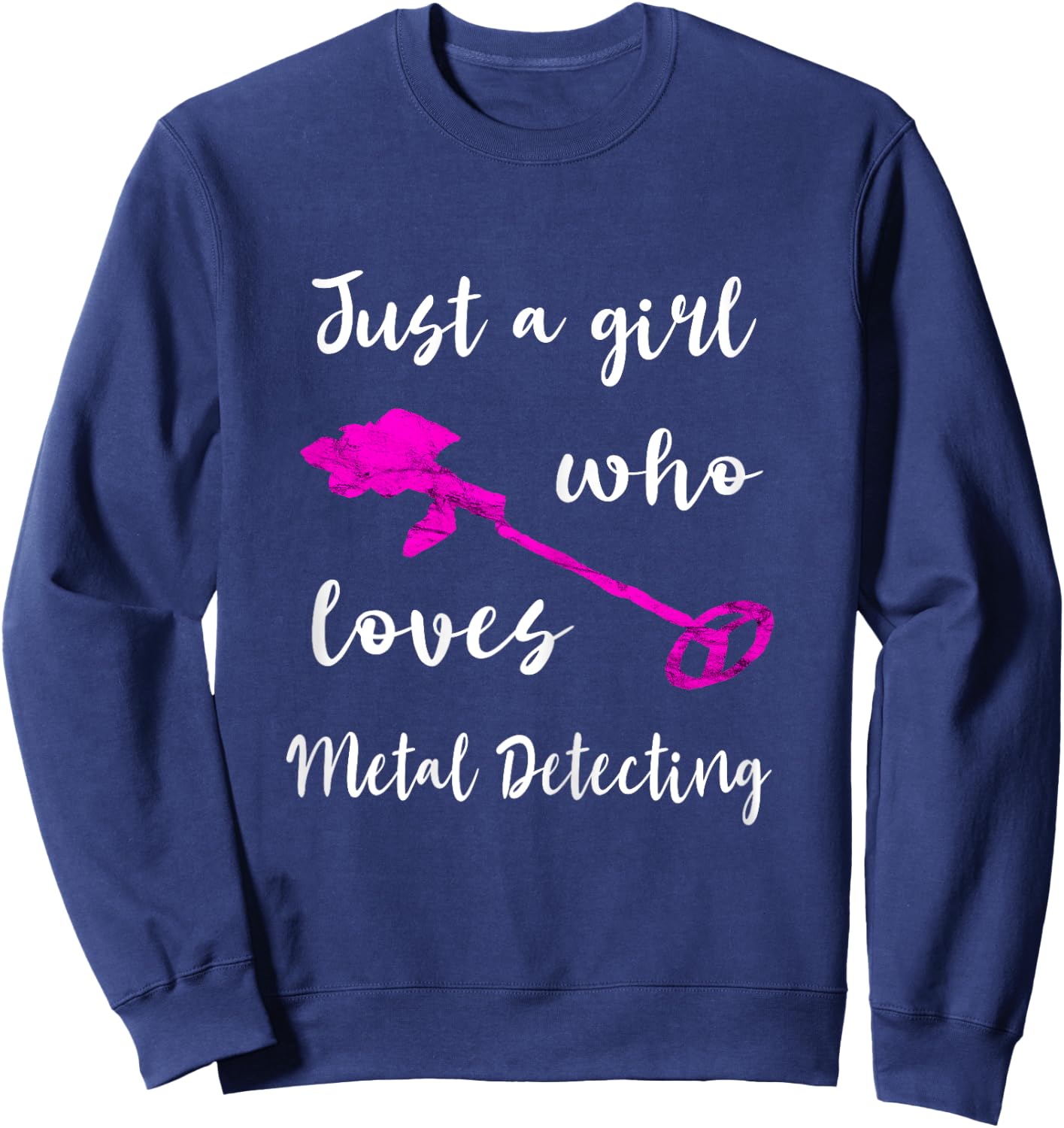 Probe Ginger Girl Probe Treasure Hunt Metal Tracking Probes Sweatshirt - Sweatshirt | Navy