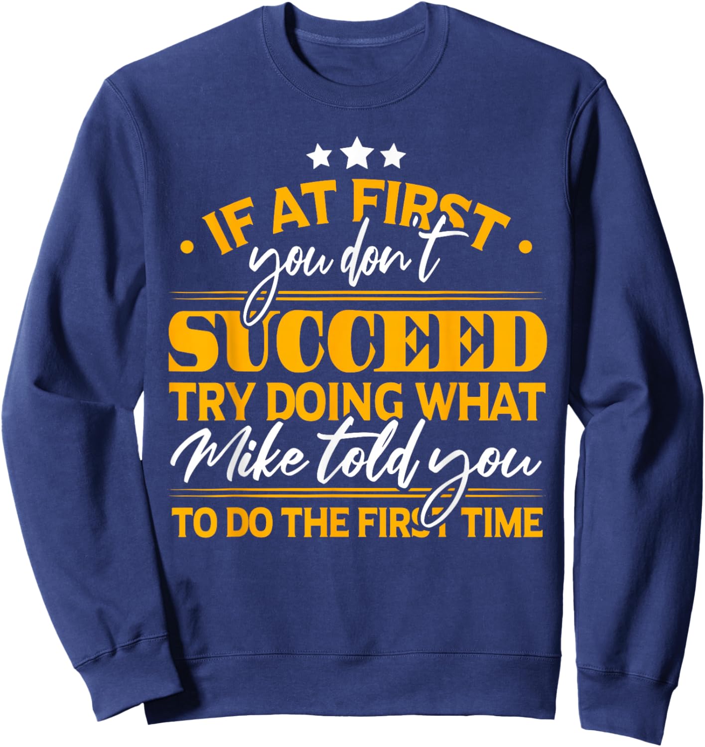 Funny Mike Sweatshirt - Sweatshirt | Navy