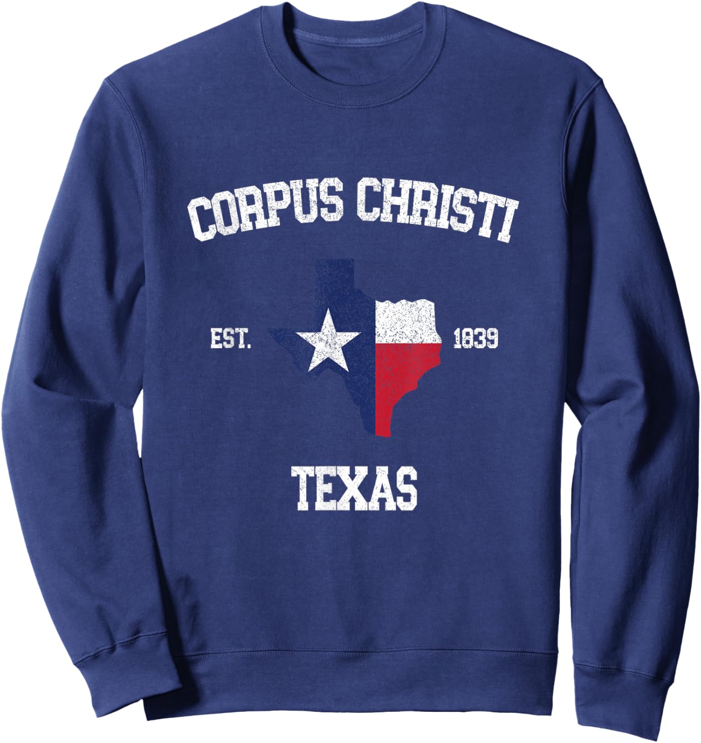 Corpus Christi Texas Sweatshirt - Sweatshirt | Navy