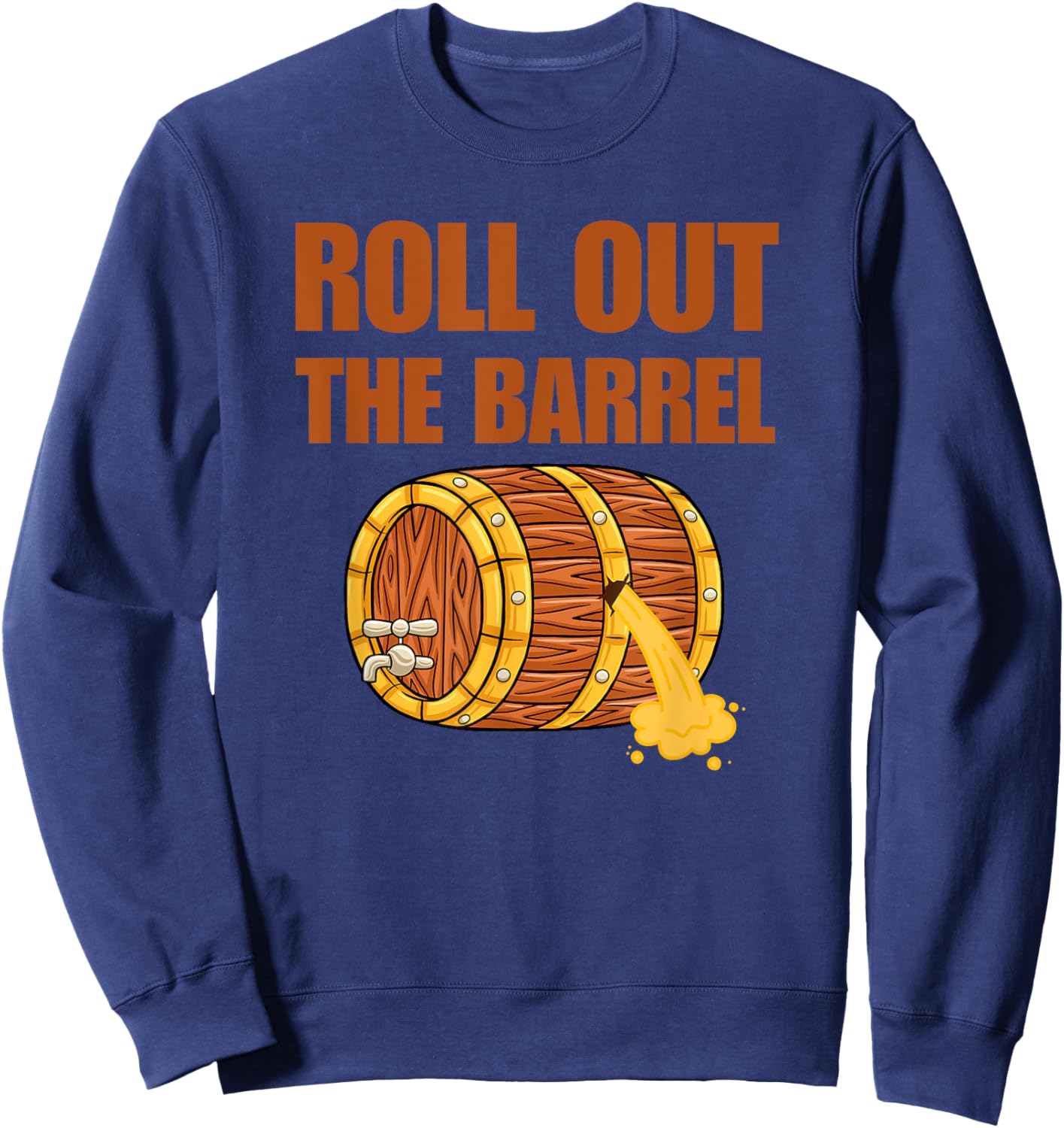 Brewers Roll Out The Barrel Sweatshirt - Sweatshirt | Navy