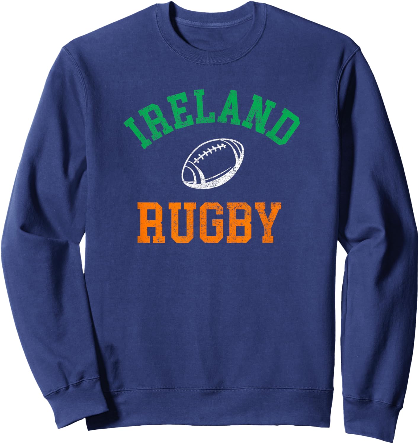 Ireland Rugby Flag Sweatshirt - Sweatshirt | Navy