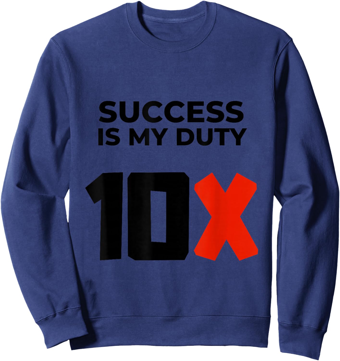 Grant Cardone 10x Life And Success Sweatshirt - Sweatshirt | Navy