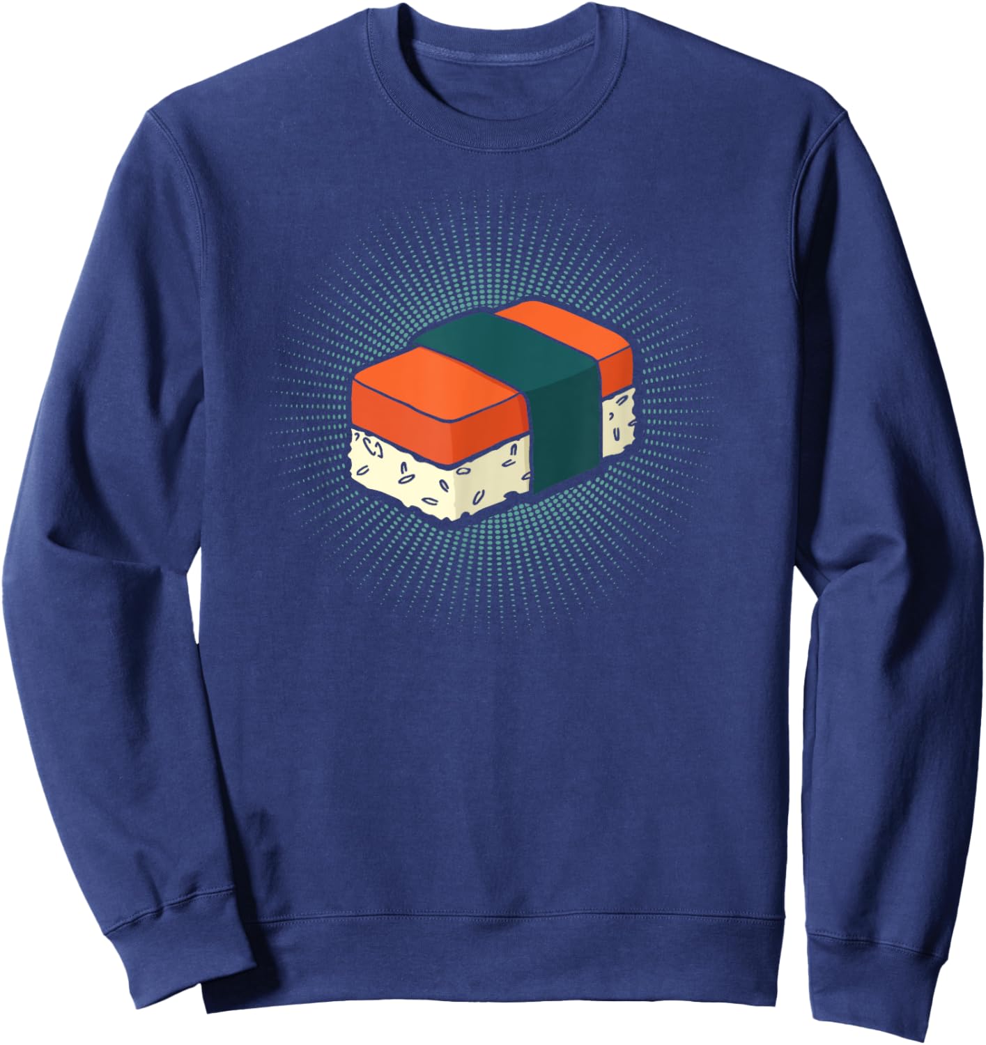 Musubi Vintage Burst Style Sweatshirt - Sweatshirt | Navy