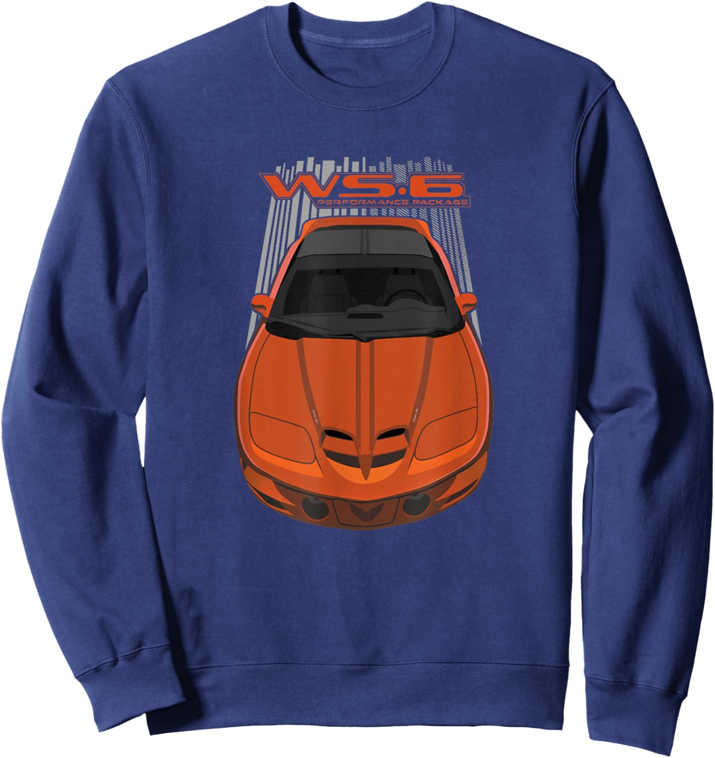 Bandit Trans Am WS6 4thgen orange Sweatshirt - Sweatshirt | Navy