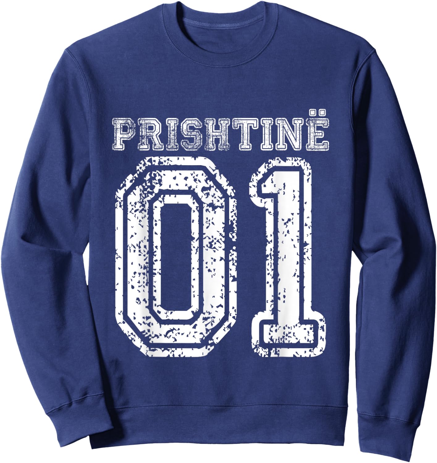 01 Prishtine Prishtina Sweatshirt - Sweatshirt | Navy