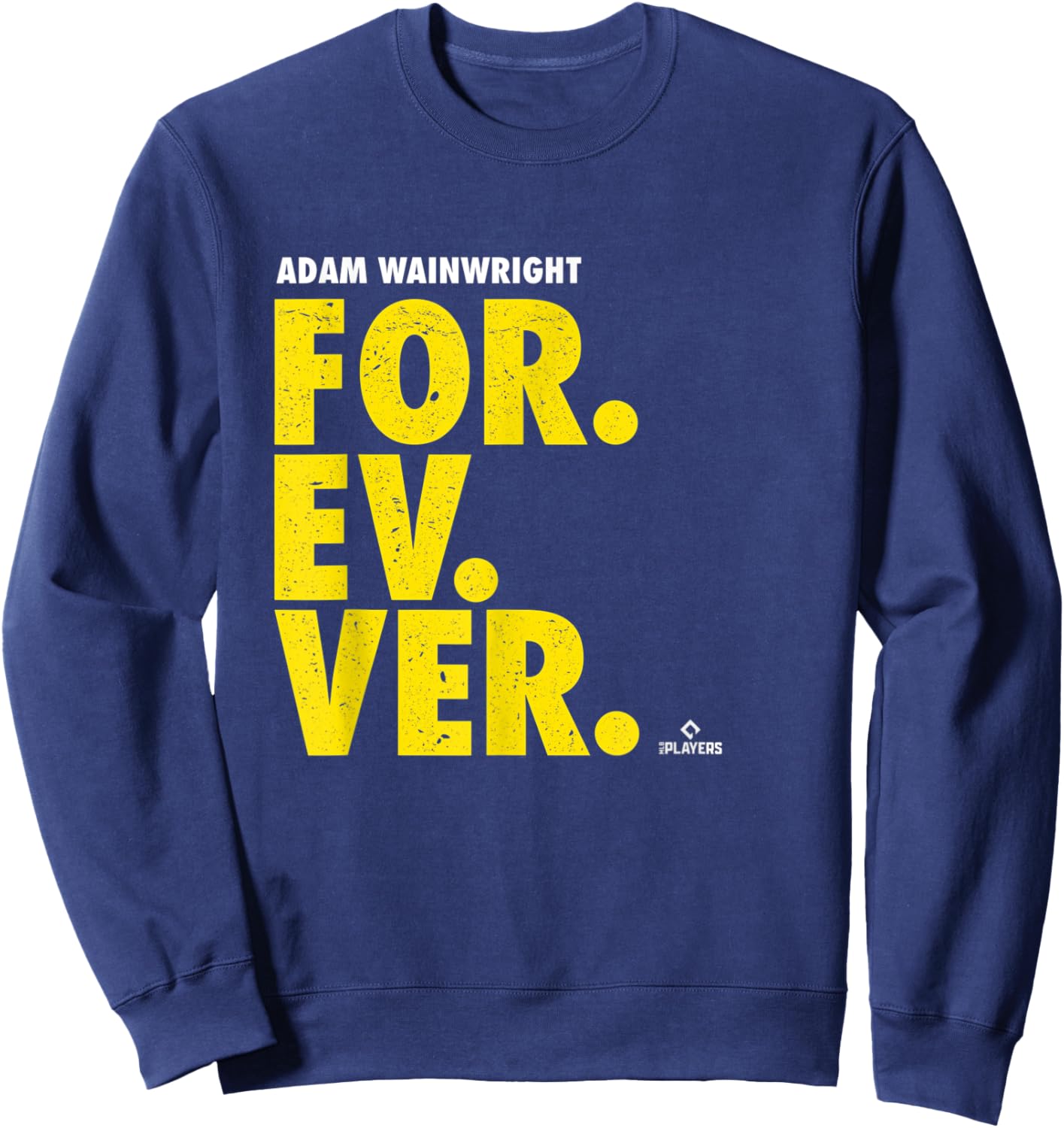 Adam Wainwright Forever Baseball Adam Wainwright St Louis Sweatshirt - Sweatshirt | Navy