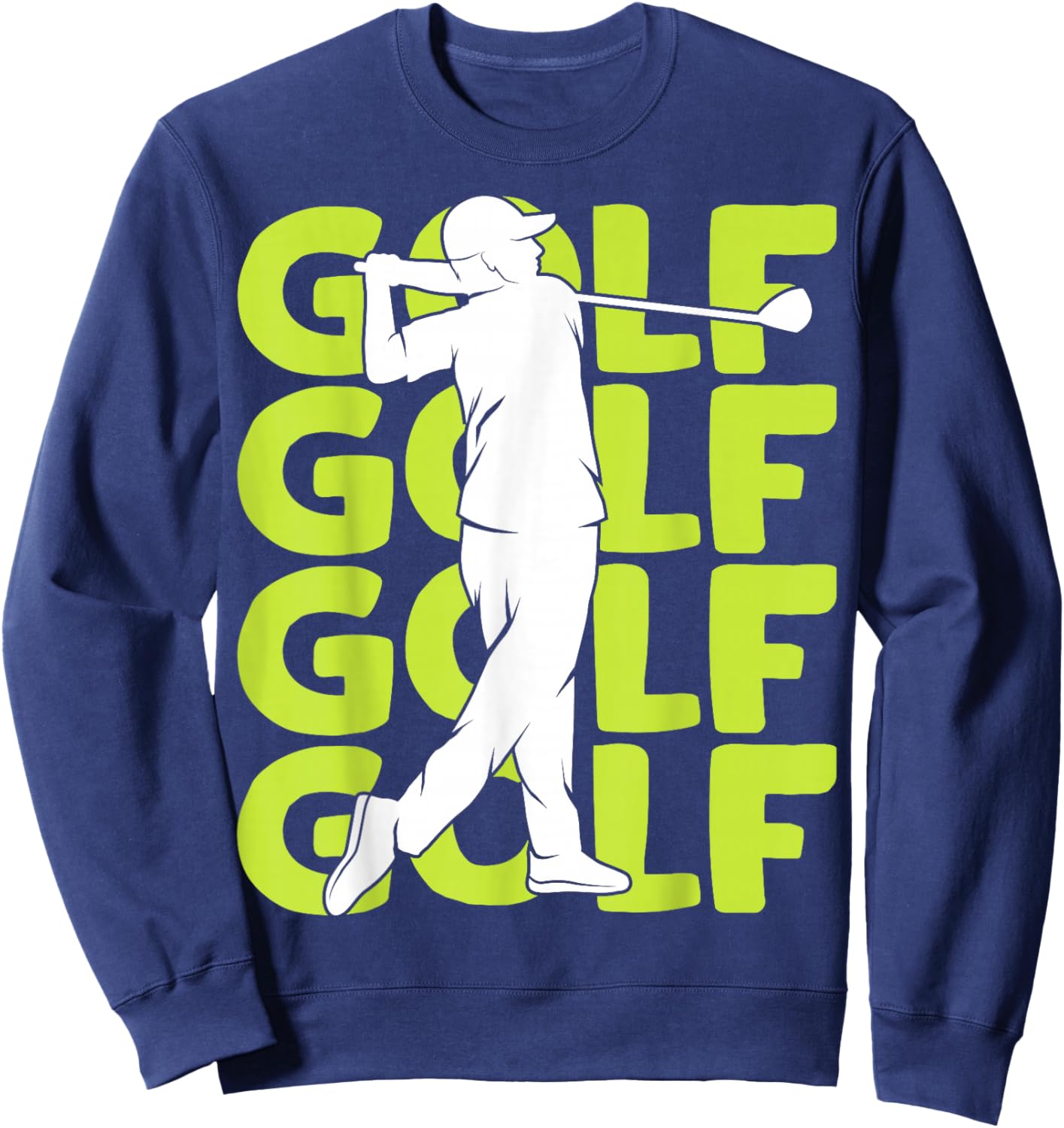 Golf Golfer Golf Player Men Children Boys Sweatshirt - Sweatshirt | Navy