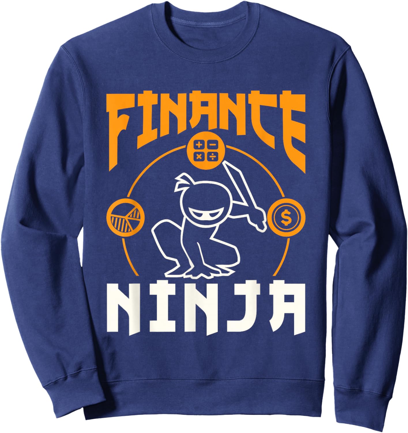 Finance Ninja Manager Director CFO Accountant Accounting Sweatshirt - Sweatshirt | Navy