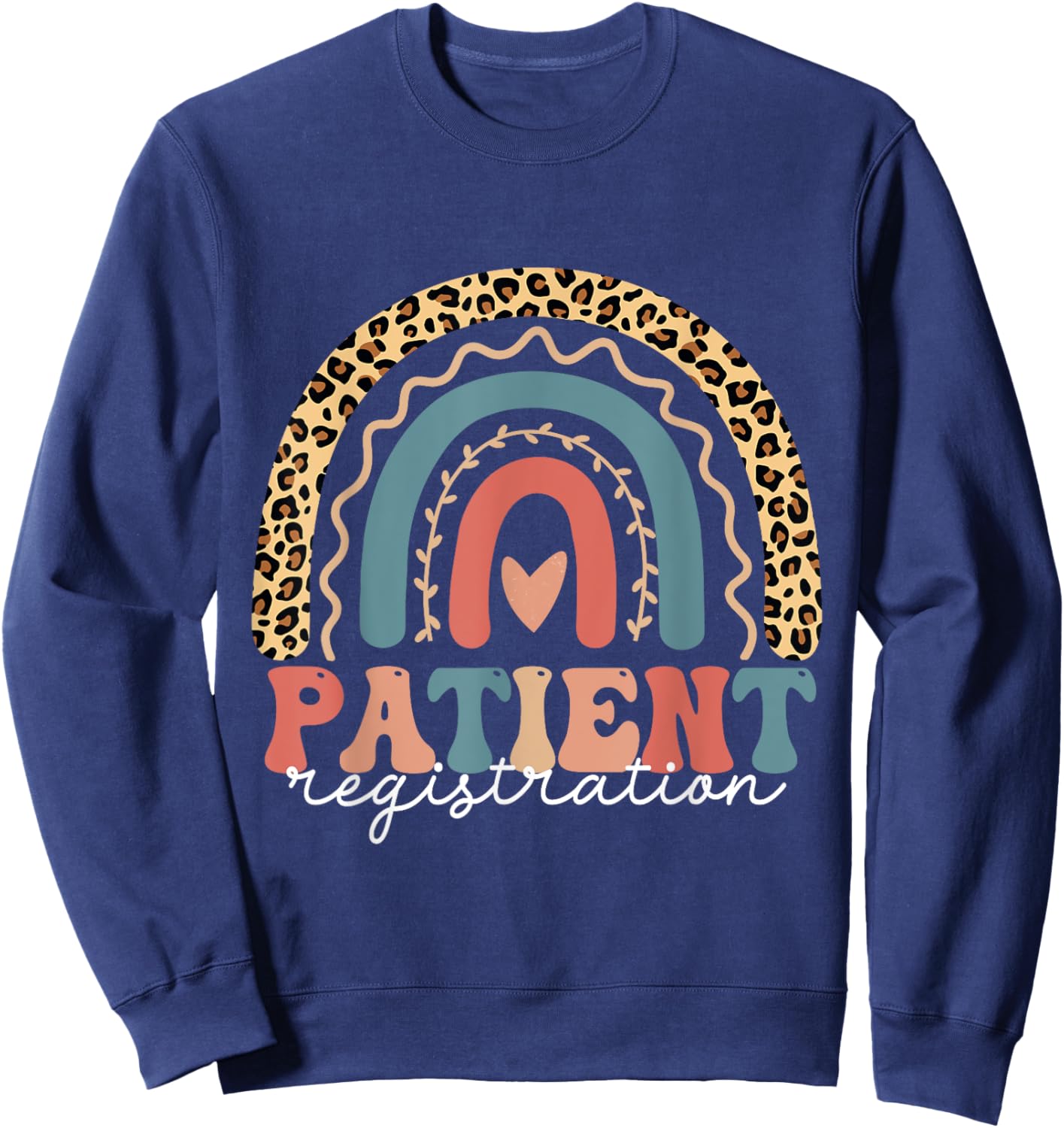 Patient Registration Registrar Emergency Department Hospital Sweatshirt - Sweatshirt | Navy