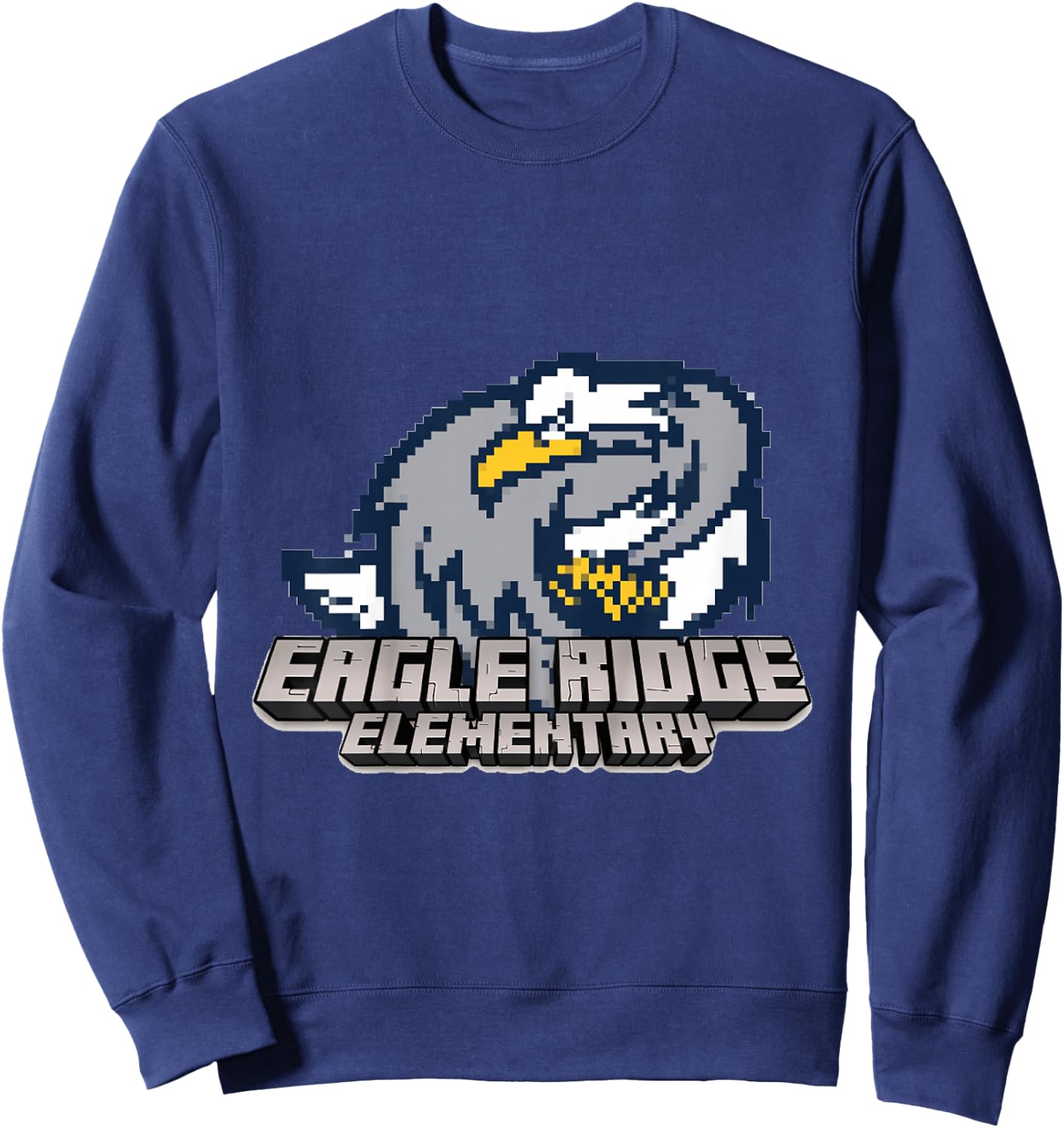 Eagle Ridge Pixel Sweatshirt - Sweatshirt | Navy