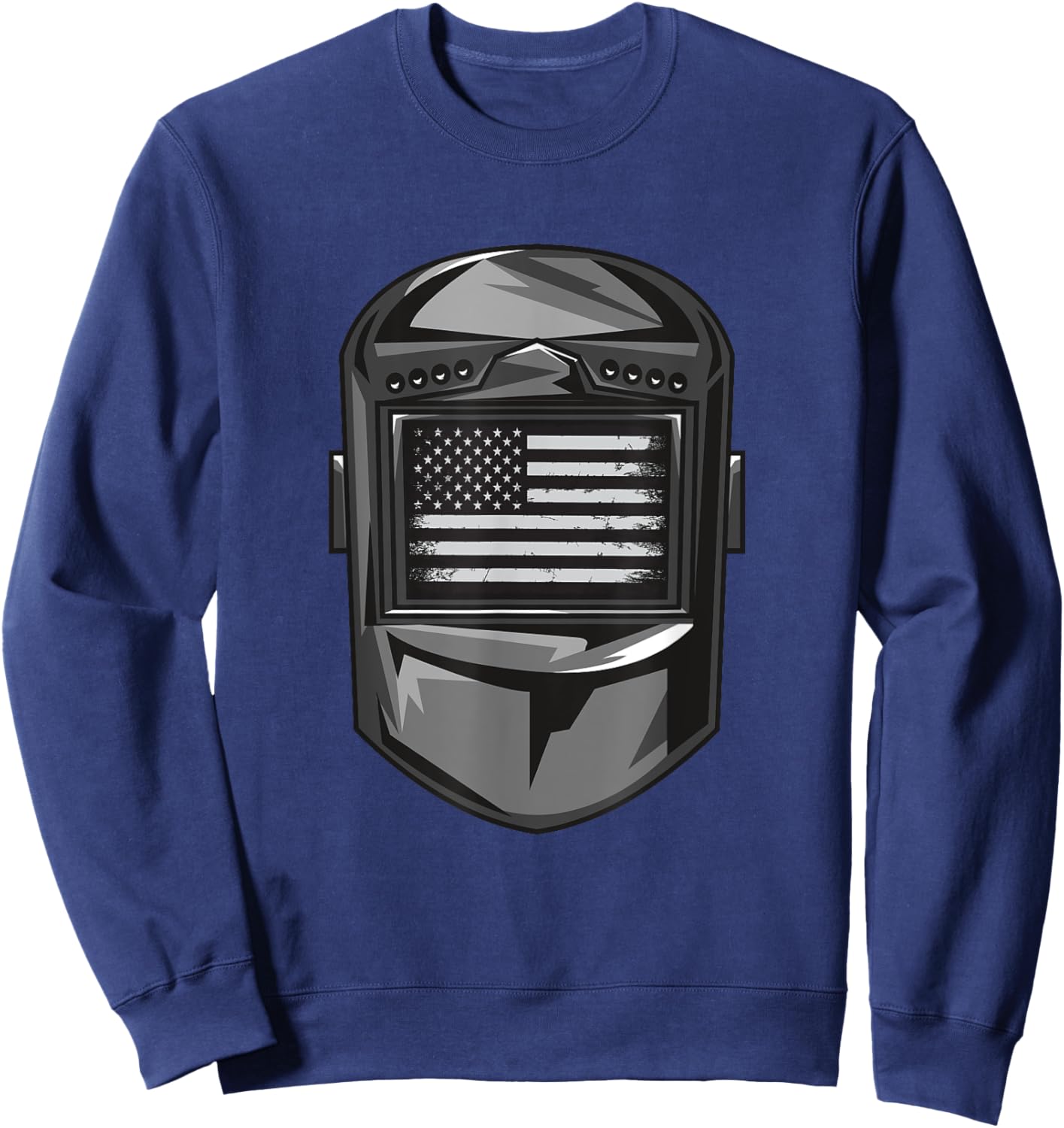 Welder American Flag Sweatshirt - Sweatshirt | Navy