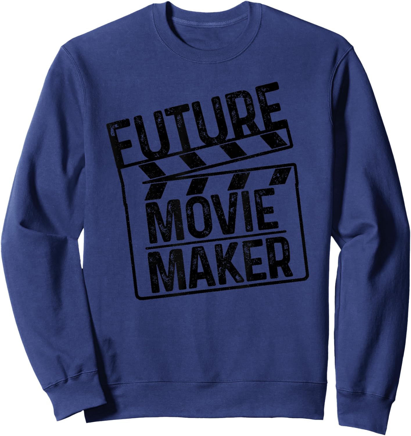 Future Movie Director Film Making Filmmaker Funny Gift Sweatshirt - Sweatshirt | Navy
